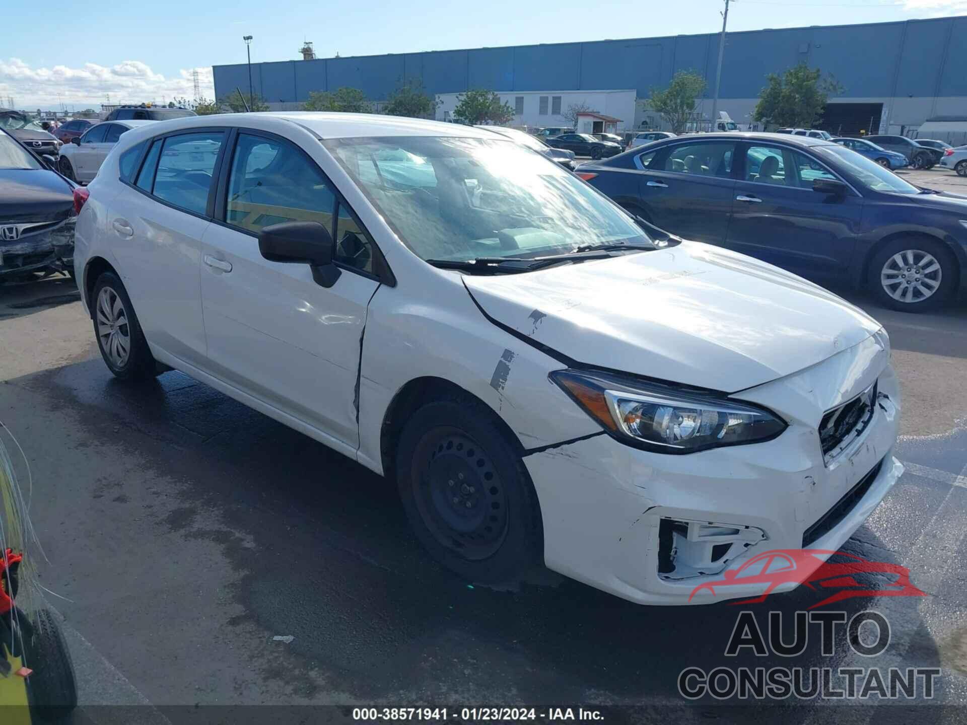 SUBARU IMPREZA 2018 - 4S3GTAA65J3751206