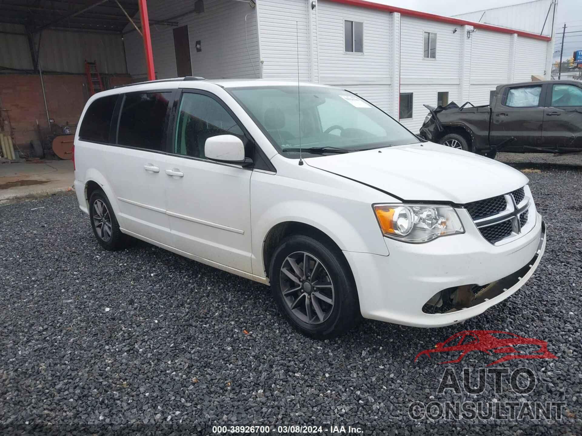 DODGE GRAND CARAVAN 2017 - 2C4RDGCG1HR858950