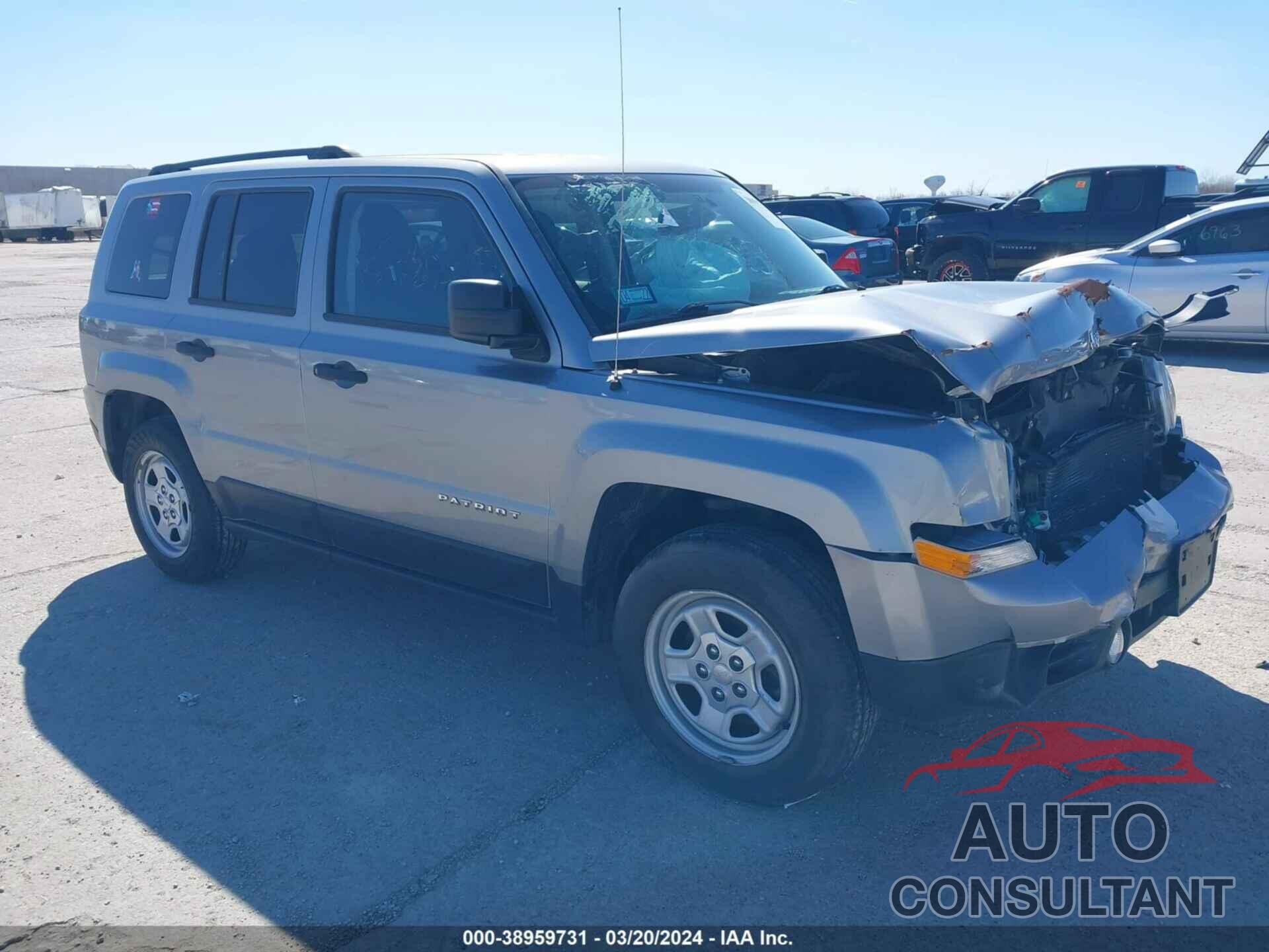 JEEP PATRIOT 2015 - 1C4NJPBA2FD419129