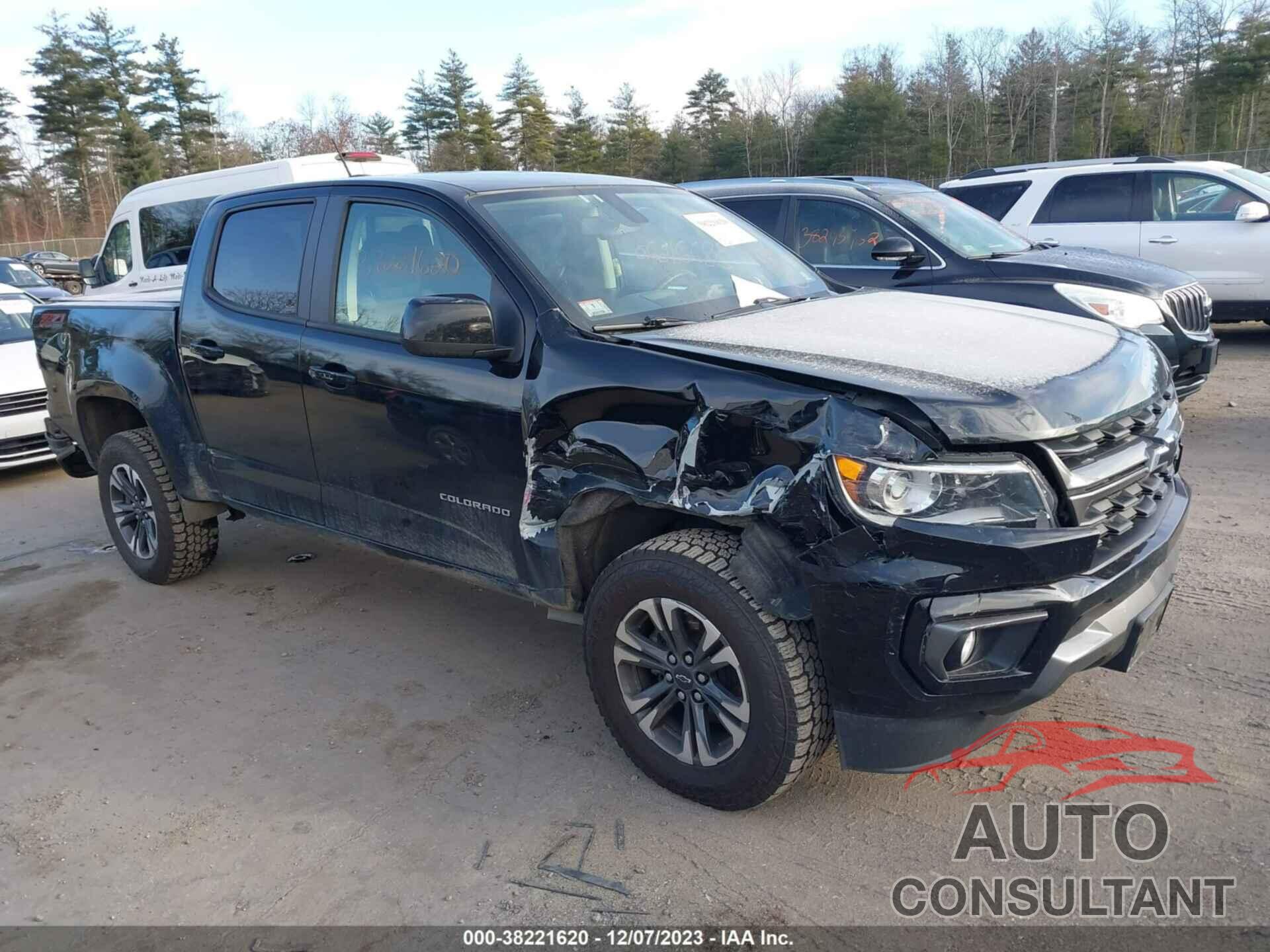 CHEVROLET COLORADO 2021 - 1GCGTDEN7M1159261