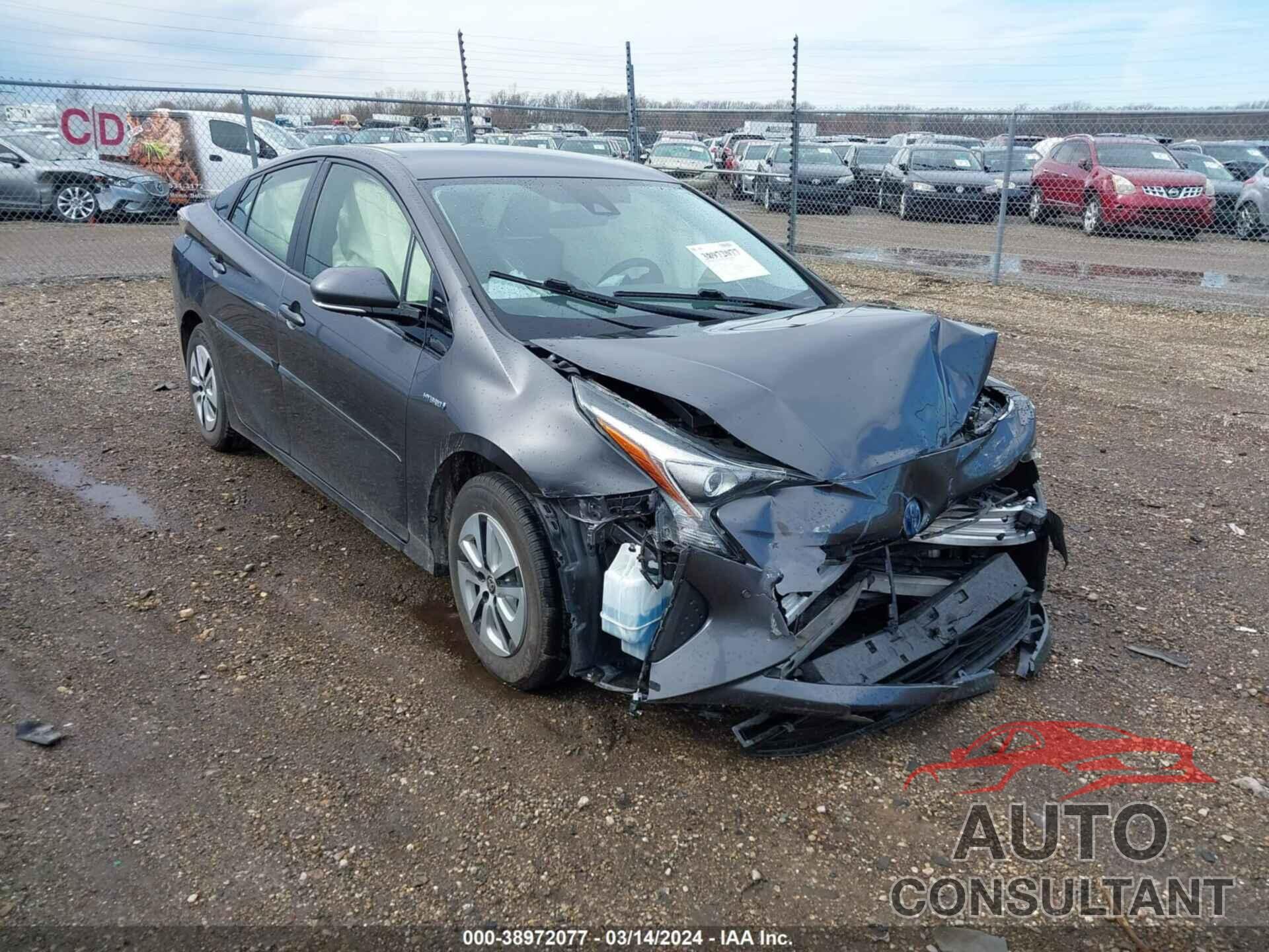 TOYOTA PRIUS 2018 - JTDKBRFU7J3596757