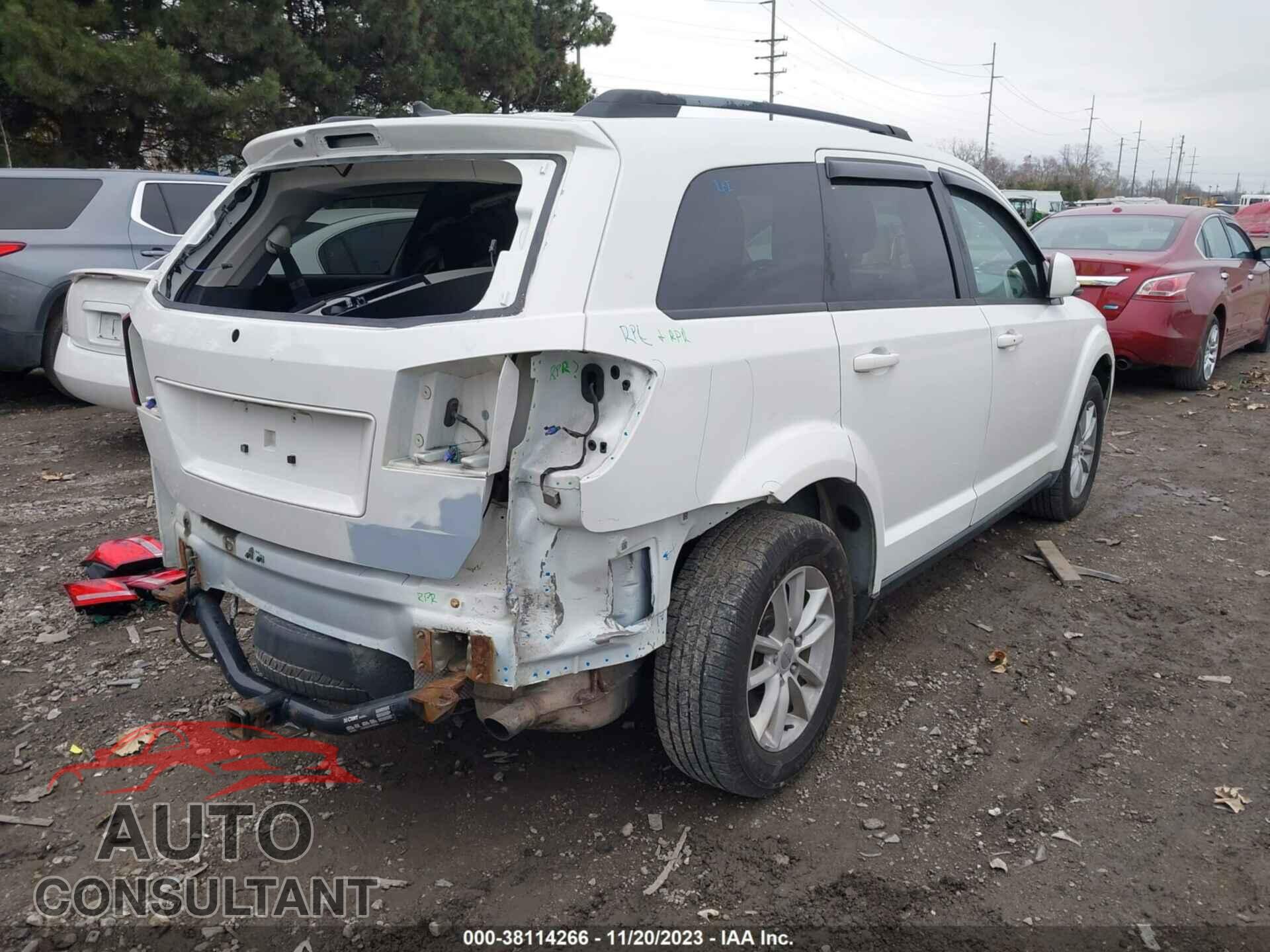 DODGE JOURNEY 2017 - 3C4PDCBBXHT587583