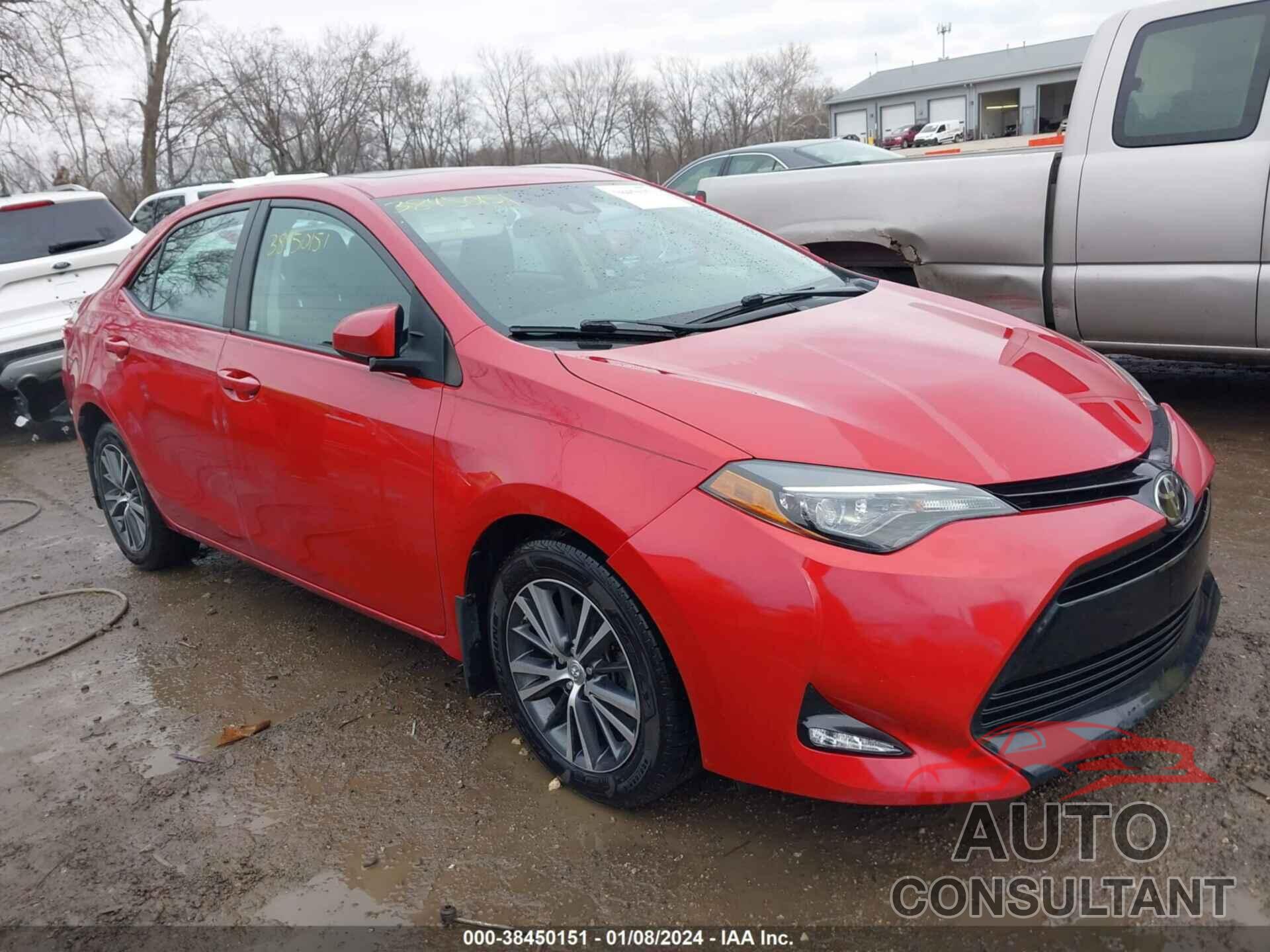 TOYOTA COROLLA 2018 - 2T1BURHE0JC039437