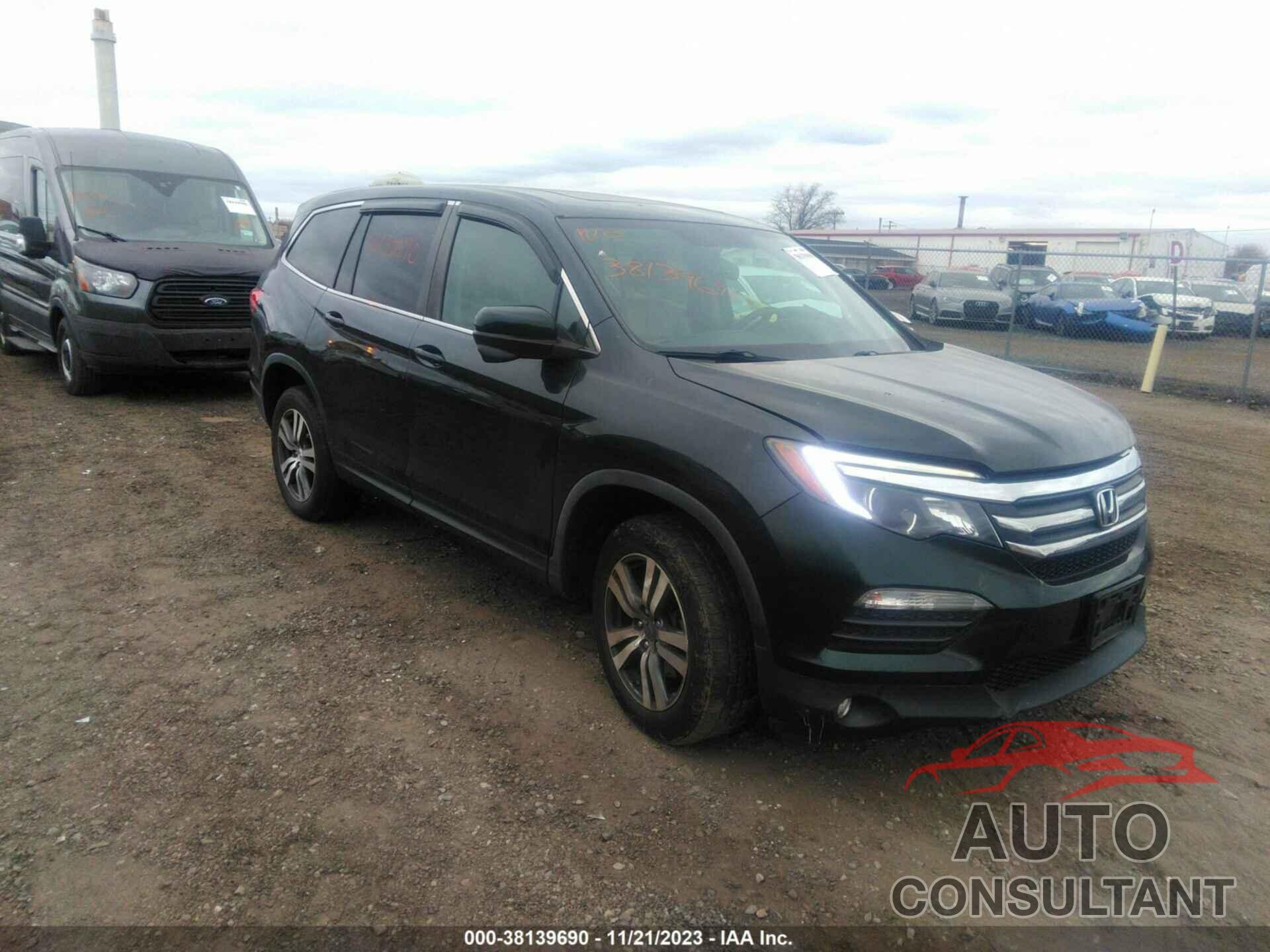 HONDA PILOT 2017 - 5FNYF6H56HB091504