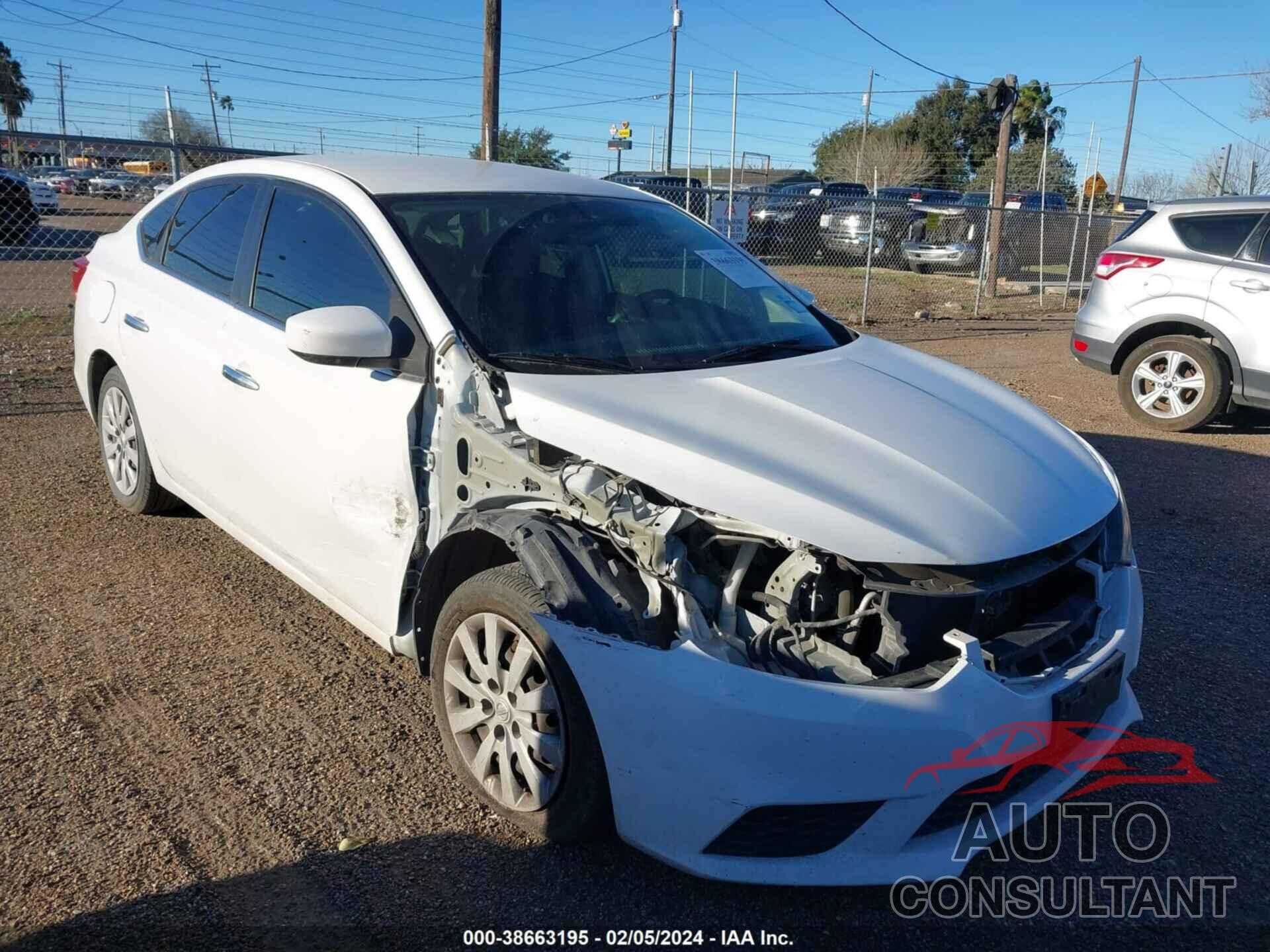 NISSAN SENTRA 2018 - 3N1AB7AP7JY336130