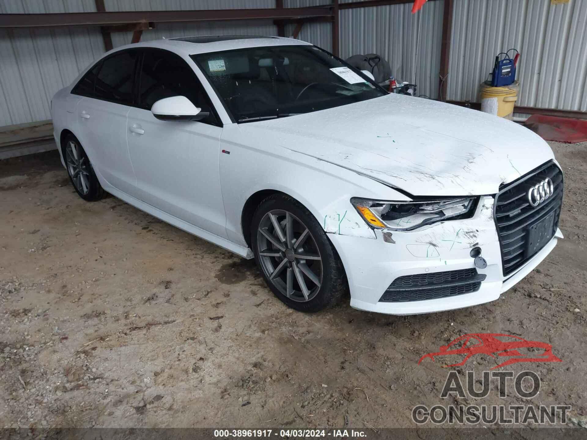 AUDI A6 2017 - WAUG8AFC2HN128203