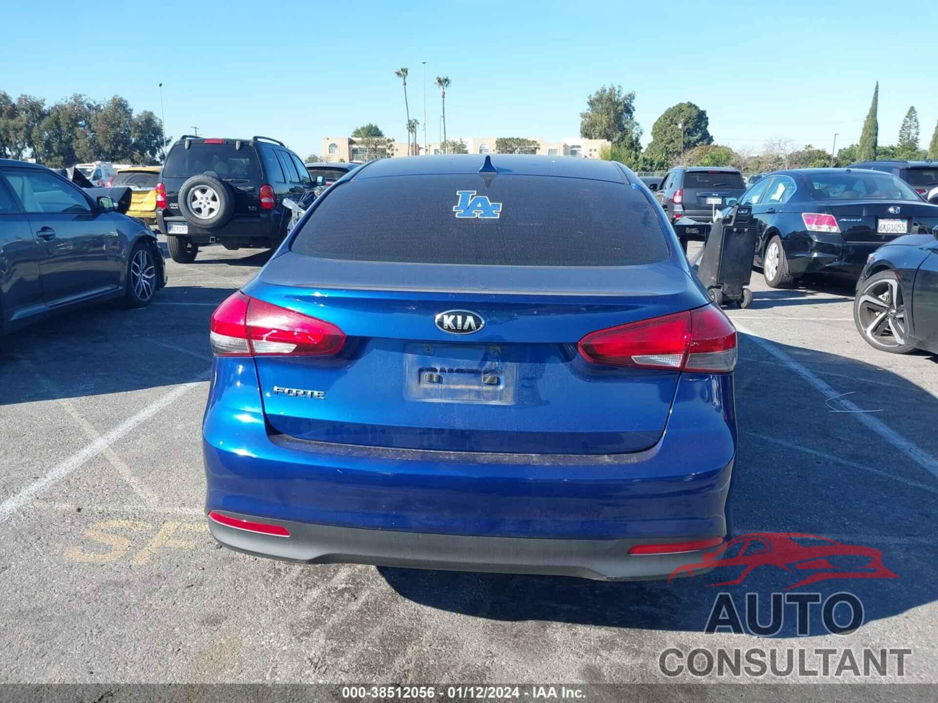 KIA FORTE 2018 - 3KPFK4A70JE253061