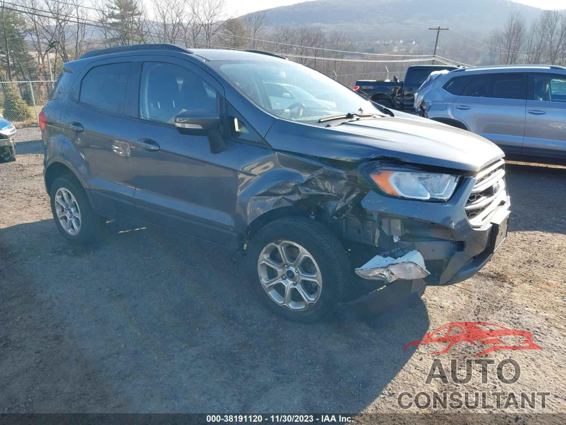 FORD ECOSPORT 2019 - MAJ6S3GL8KC265973