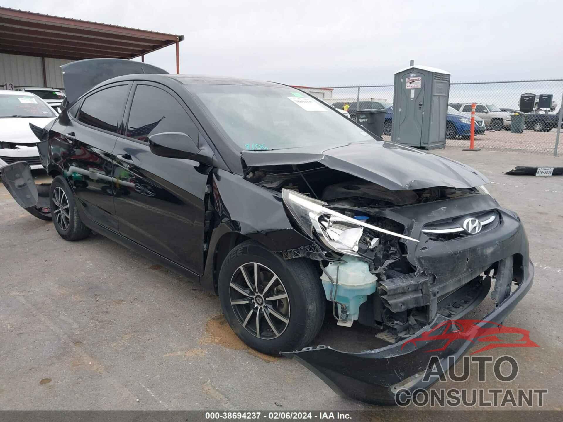 HYUNDAI ACCENT 2016 - KMHCT4AE9GU957165