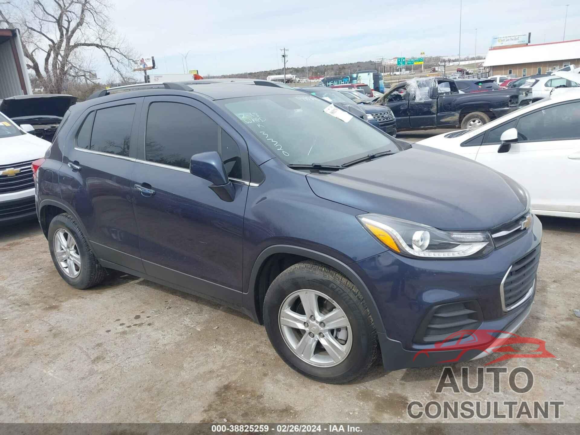 CHEVROLET TRAX 2019 - 3GNCJLSB2KL133320