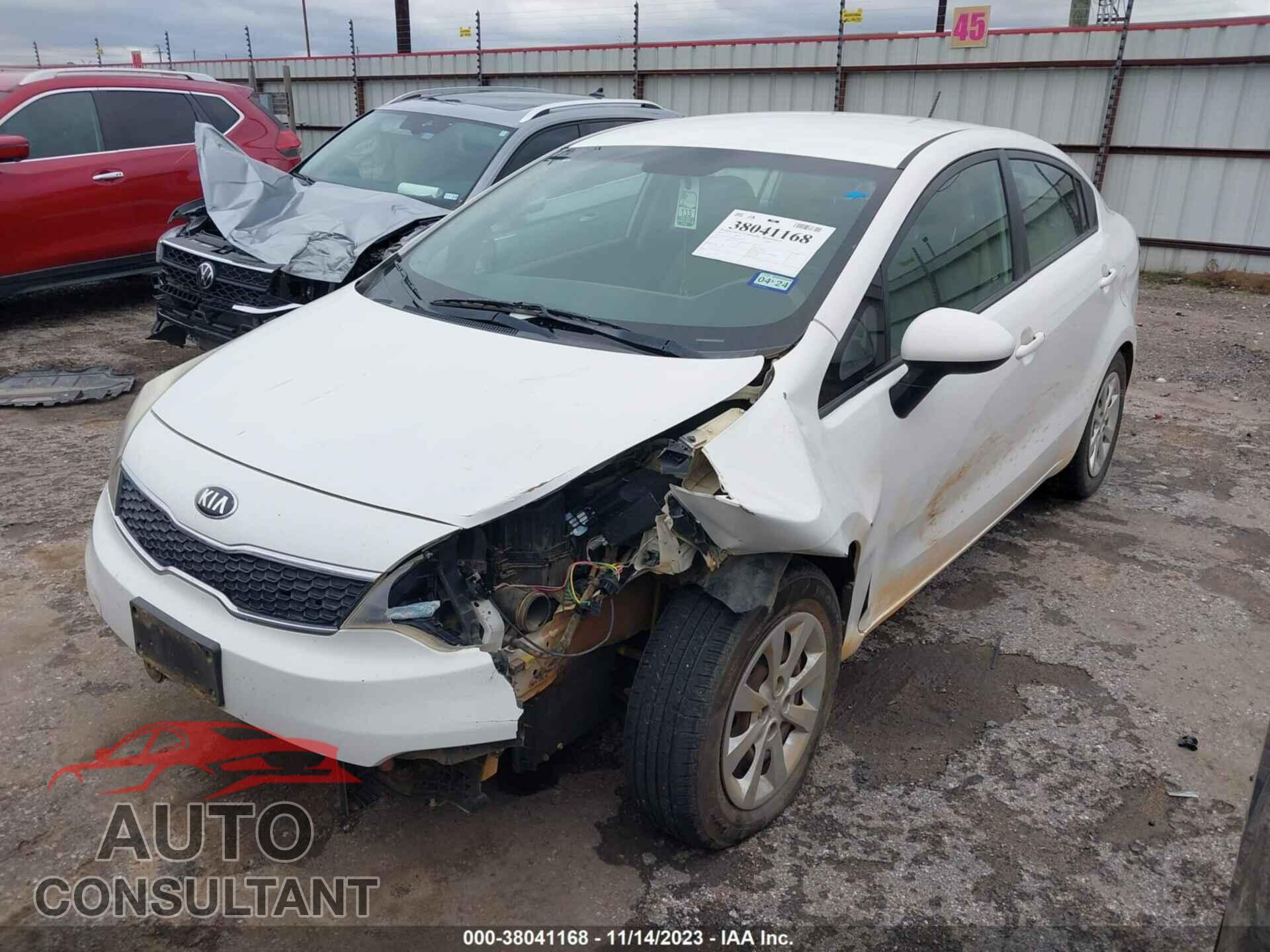 KIA RIO 2016 - KNADN4A31G6663102