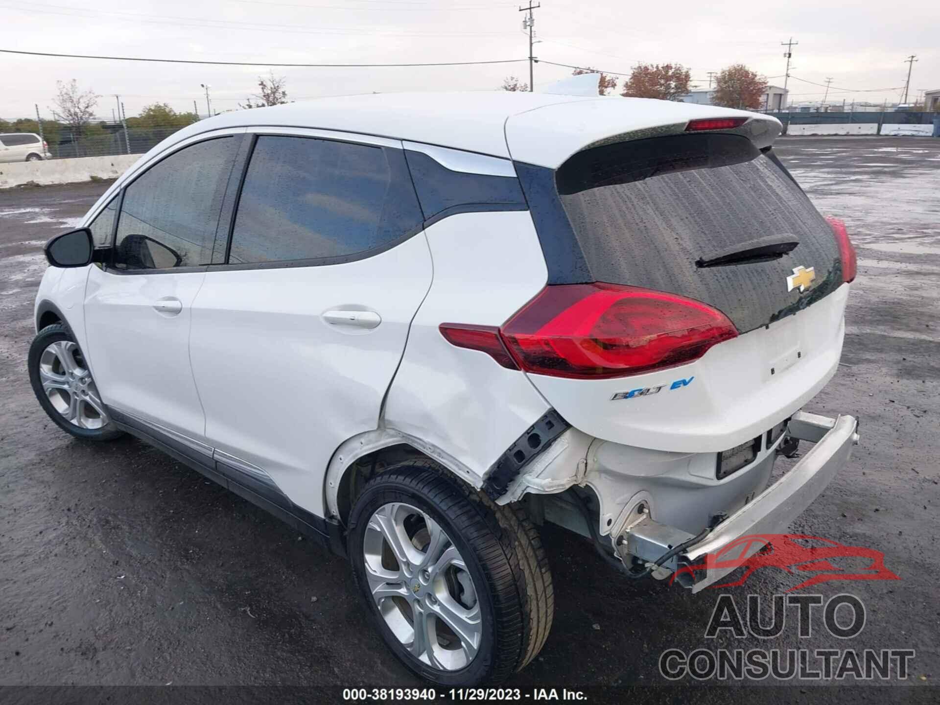 CHEVROLET BOLT EV 2017 - 1G1FW6S07H4137894