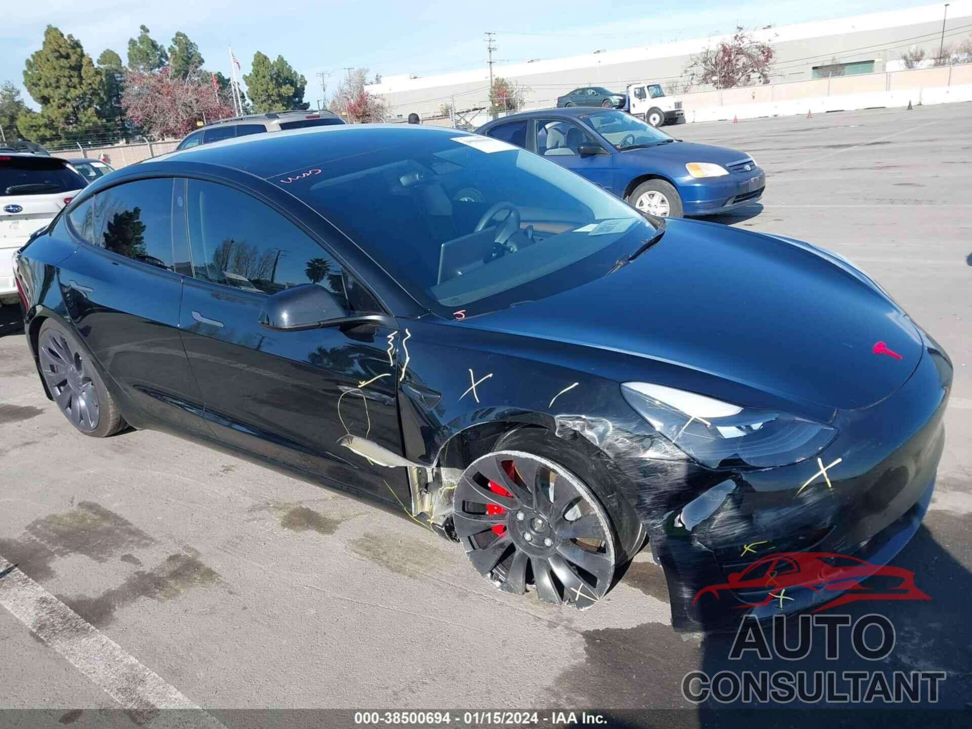 TESLA MODEL 3 2023 - 5YJ3E1EC7PF609198