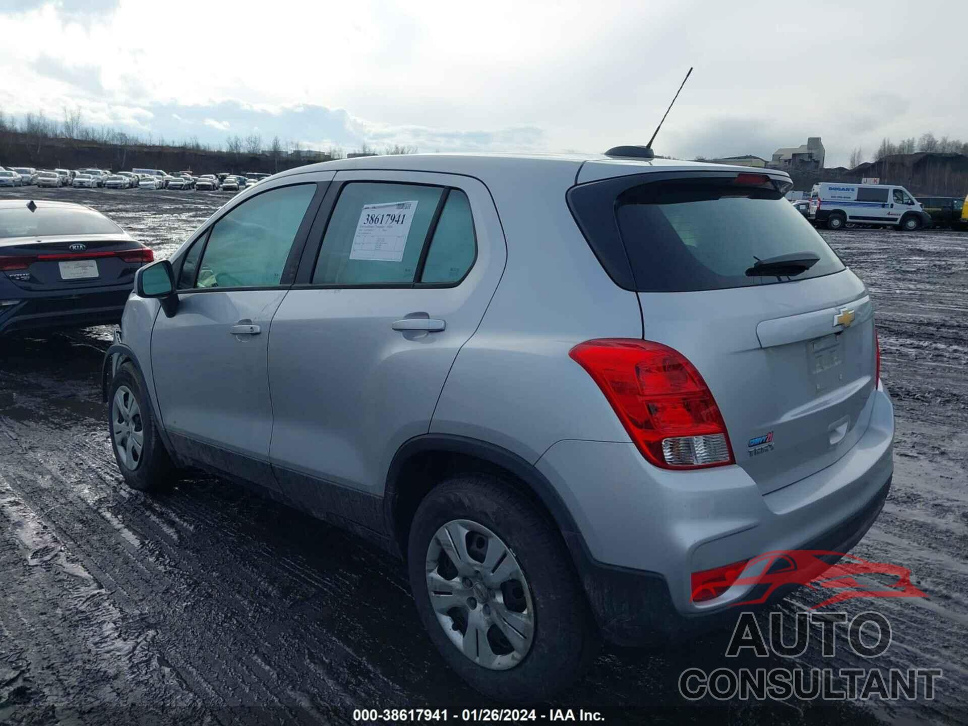 CHEVROLET TRAX 2018 - KL7CJKSB6JB613151