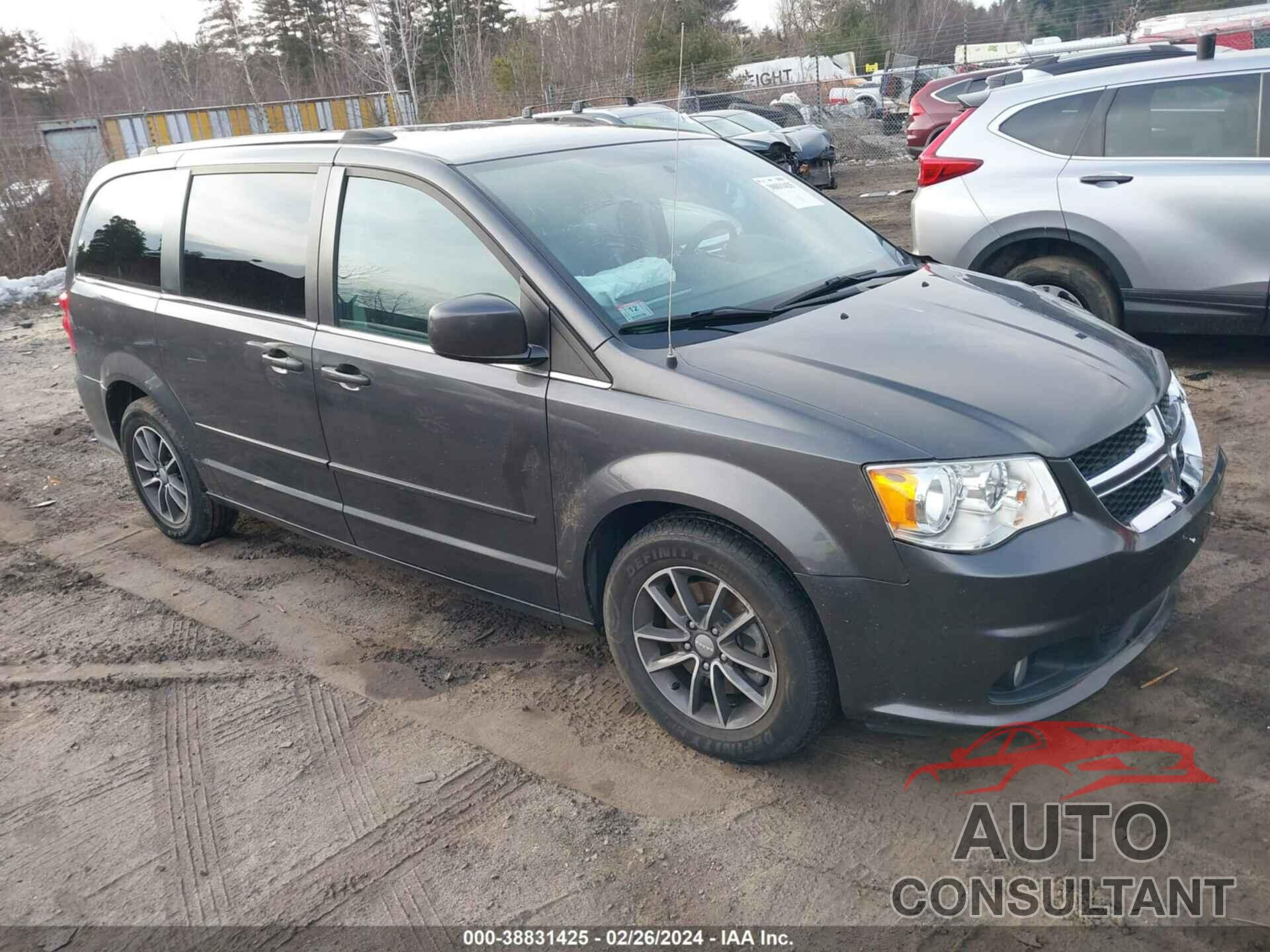 DODGE GRAND CARAVAN 2017 - 2C4RDGCG0HR791001