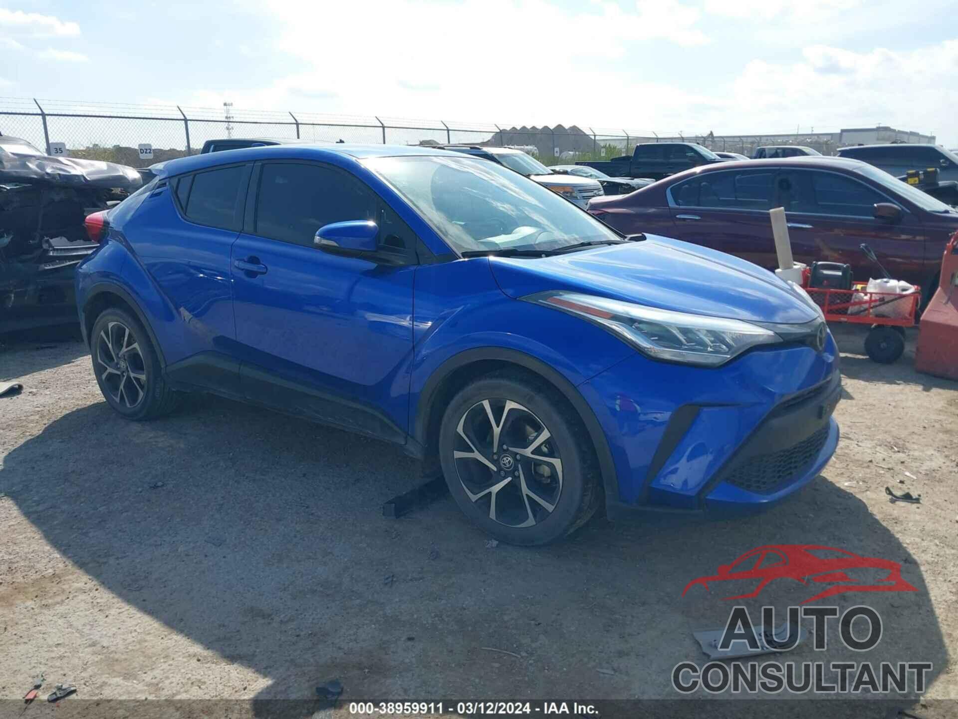 TOYOTA C-HR 2021 - NMTKHMBX3MR129886