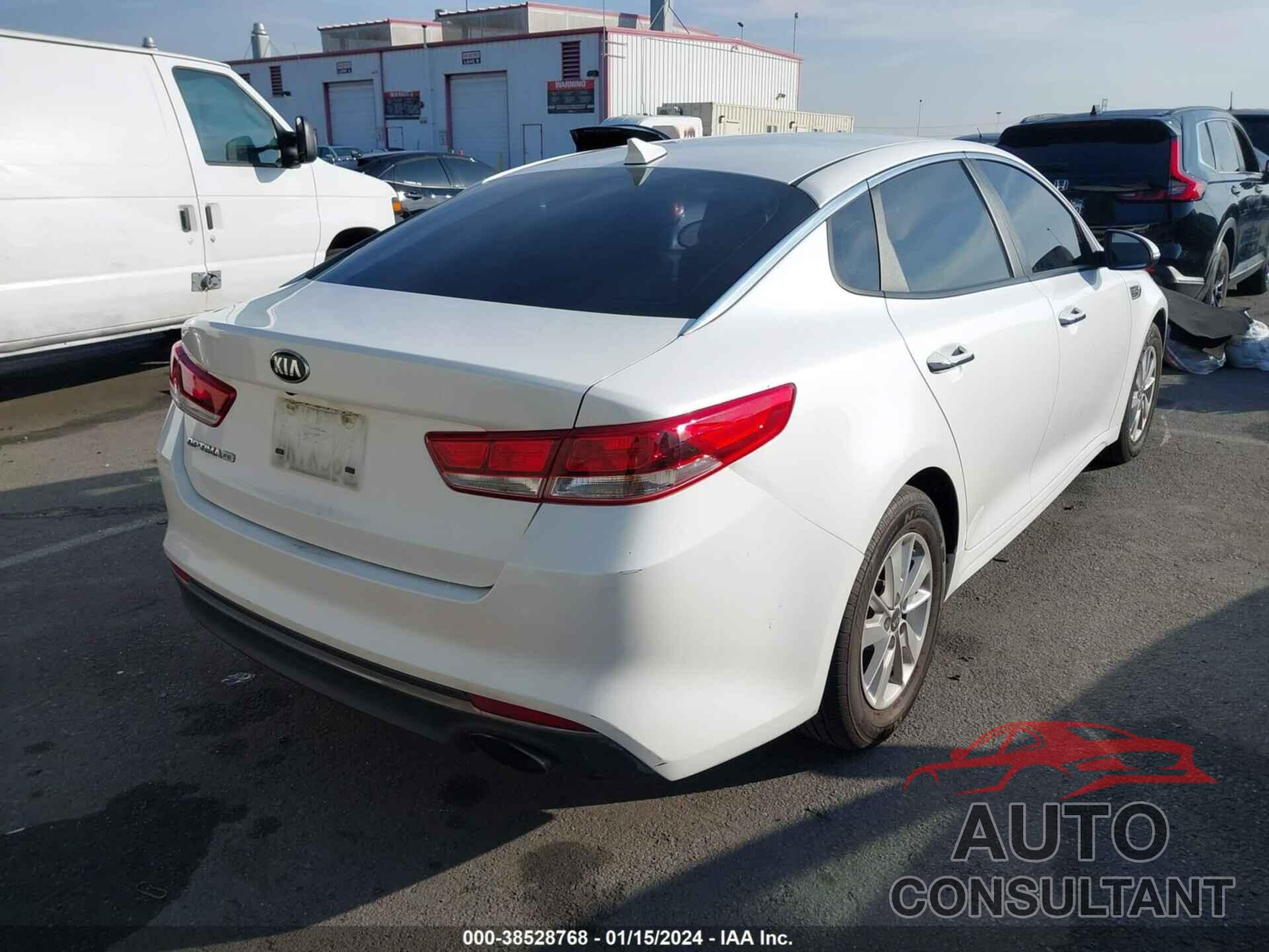 KIA OPTIMA 2016 - KNAGT4L35G5086628