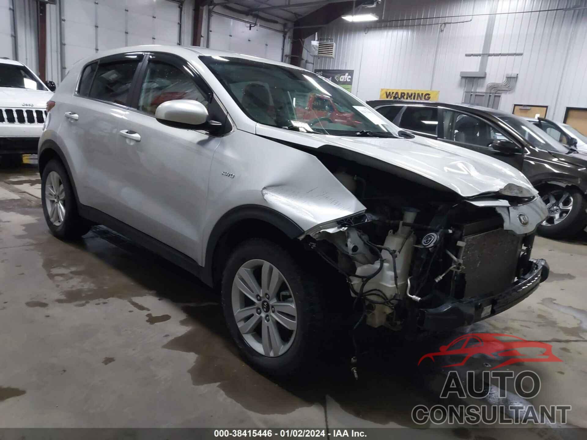 KIA SPORTAGE 2017 - KNDPMCAC0H7228158