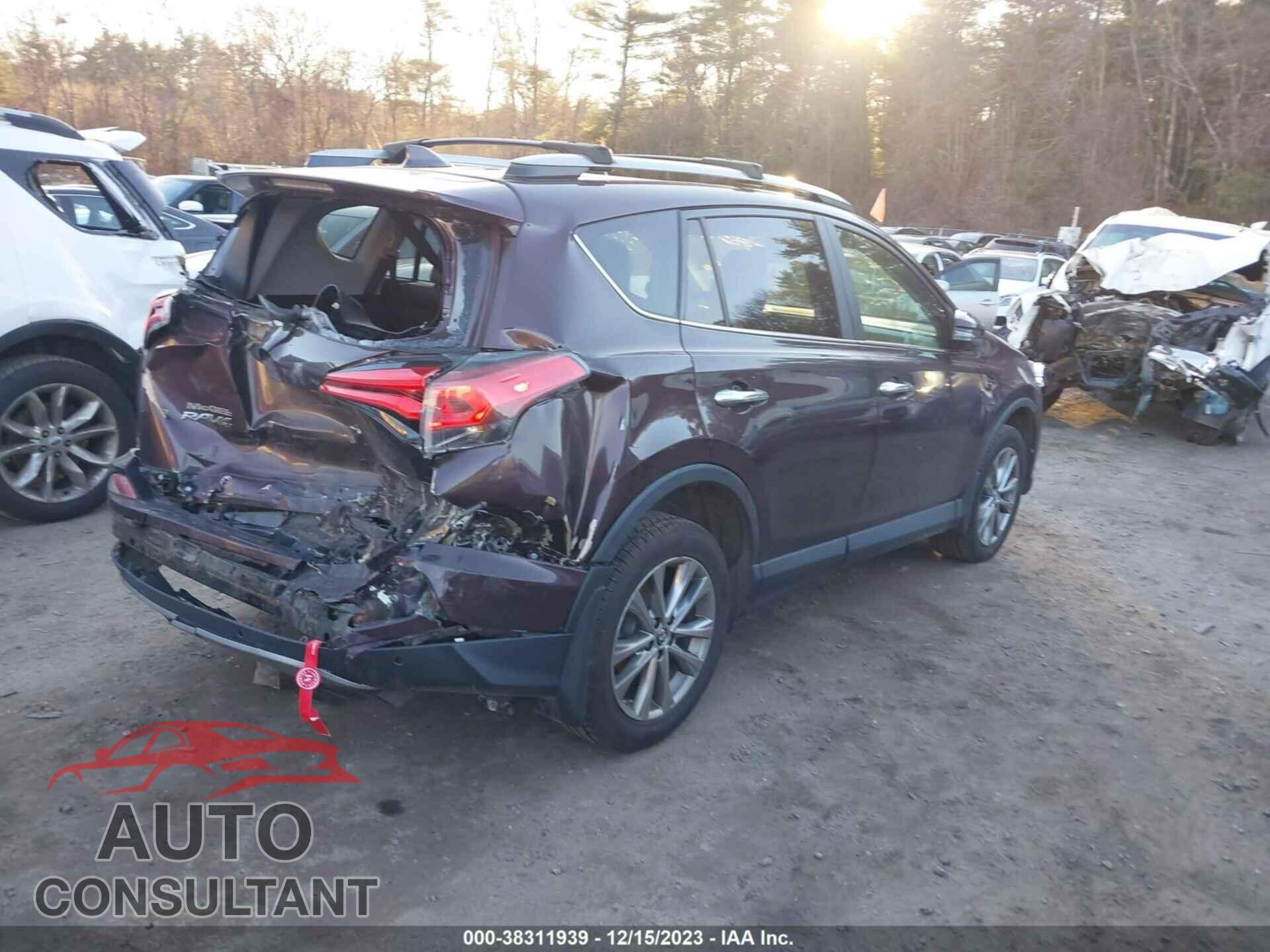 TOYOTA RAV4 2017 - 2T3DFREV0HW623490
