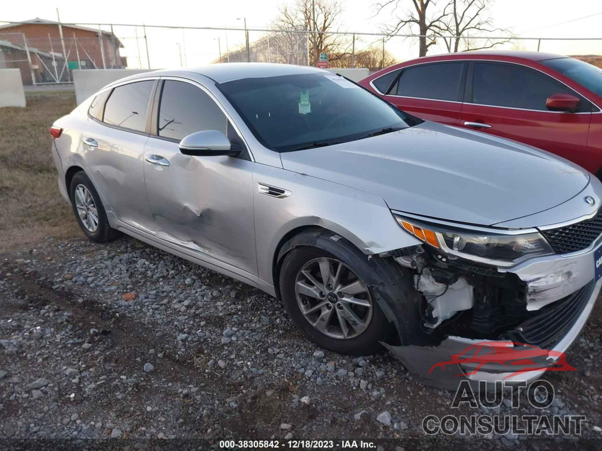 KIA OPTIMA 2016 - KNAGT4L36G5117045