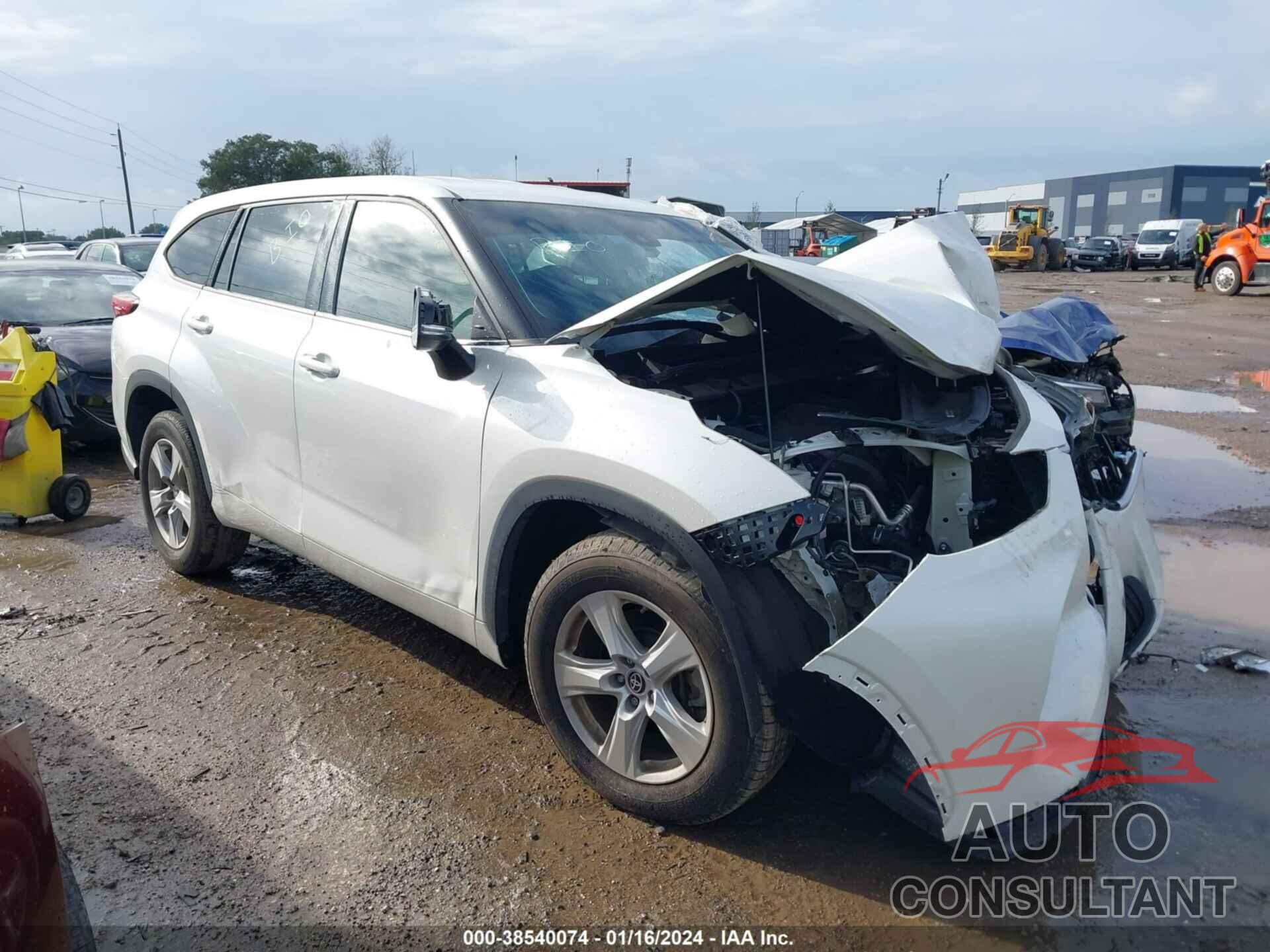 TOYOTA HIGHLANDER 2020 - 5TDCZRAH6LS503738