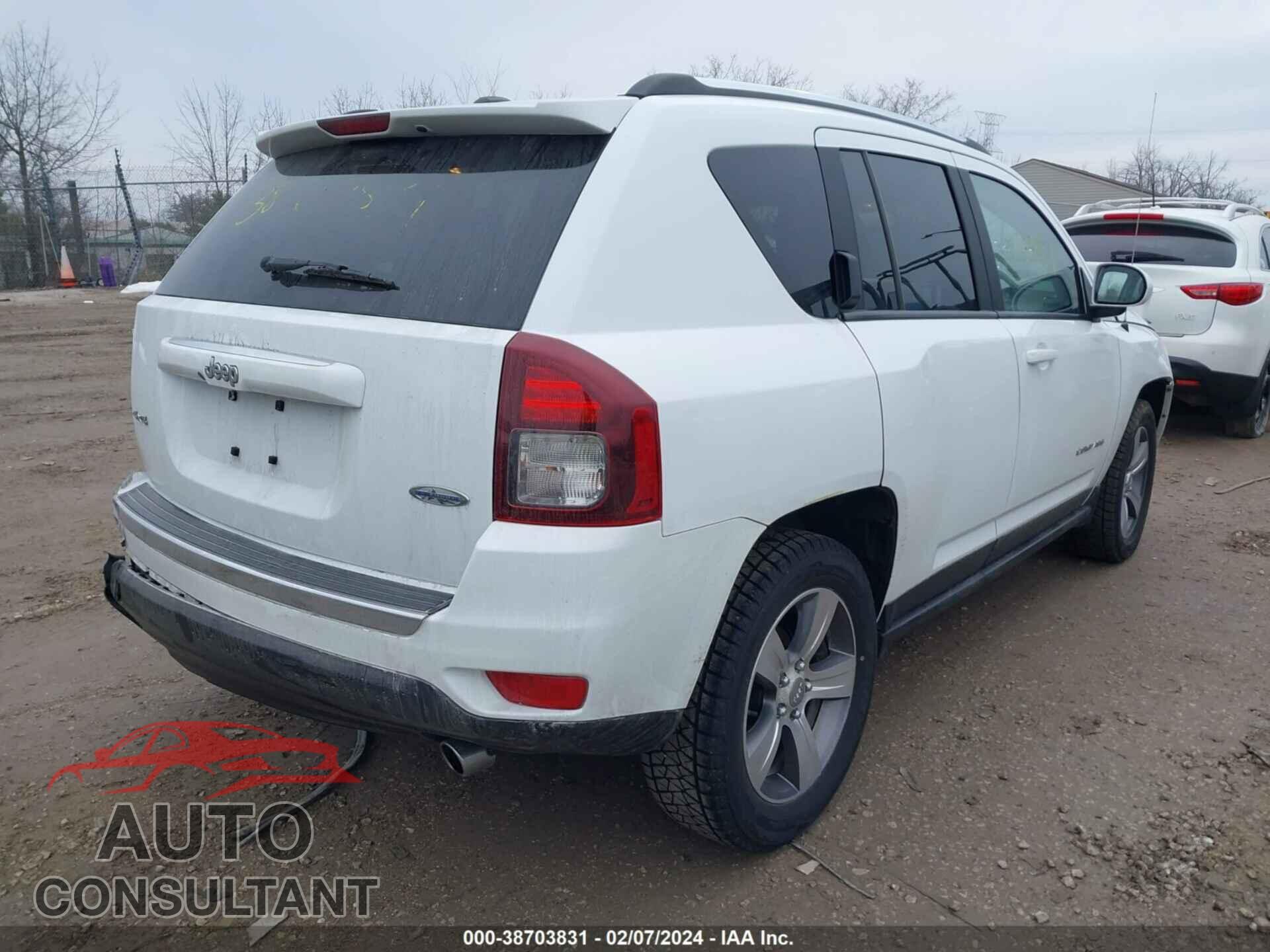 JEEP COMPASS 2017 - 1C4NJDEB8HD128110