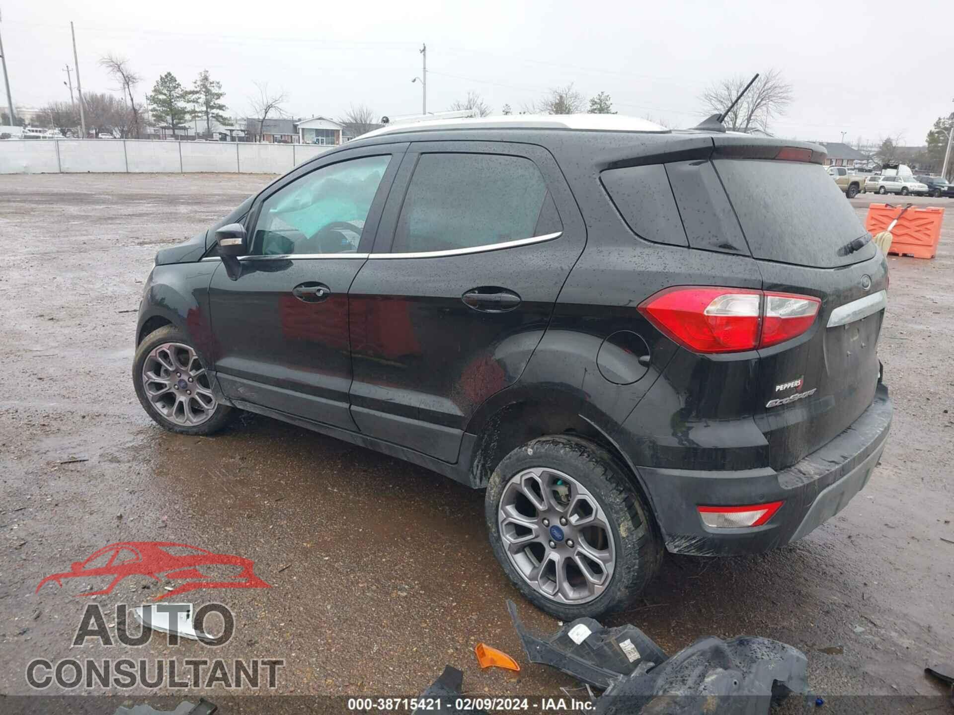 FORD ECOSPORT 2019 - MAJ6S3KL9KC283292
