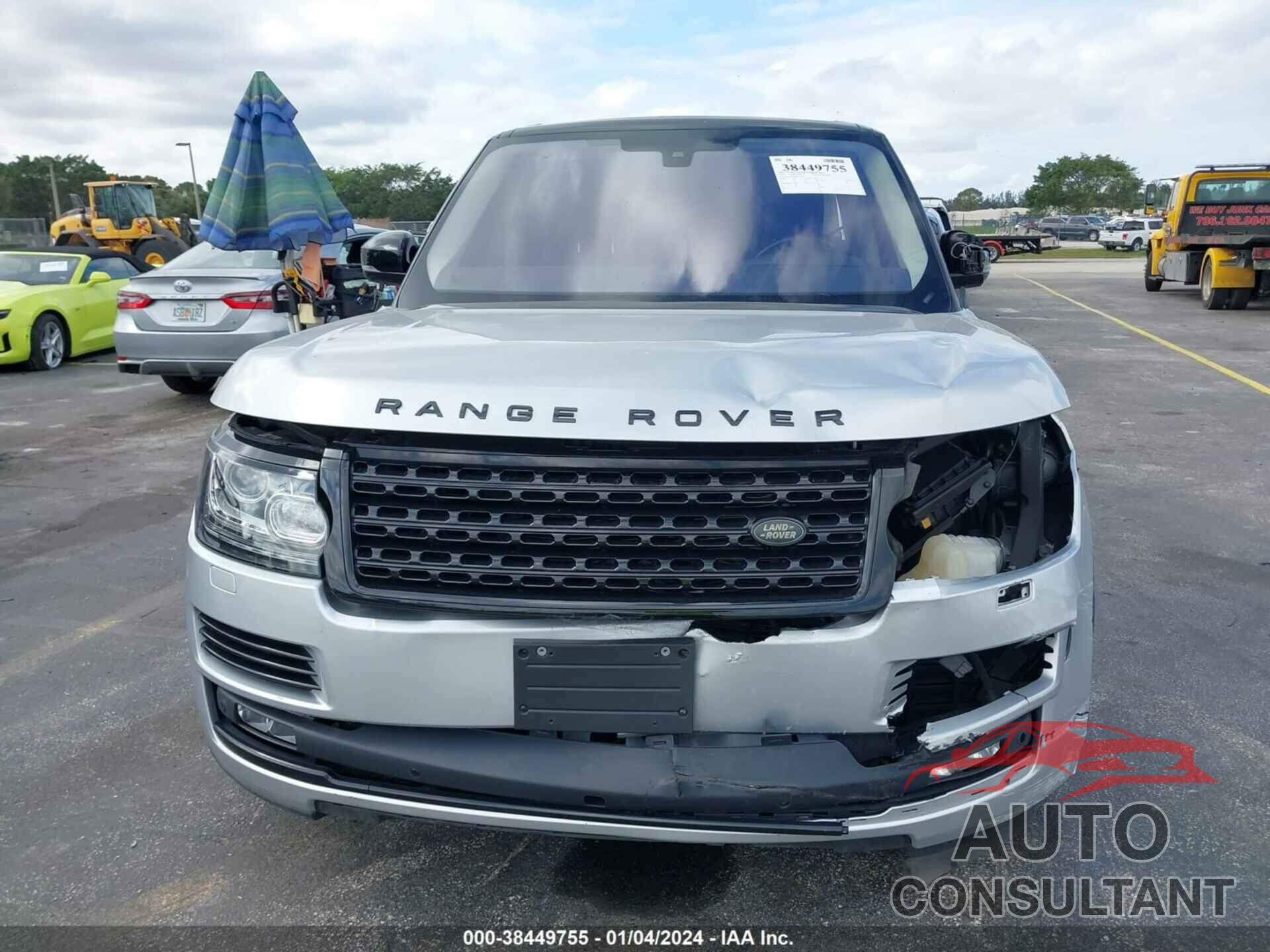 LAND ROVER RANGE ROVER 2017 - SALGS2FE7HA327663