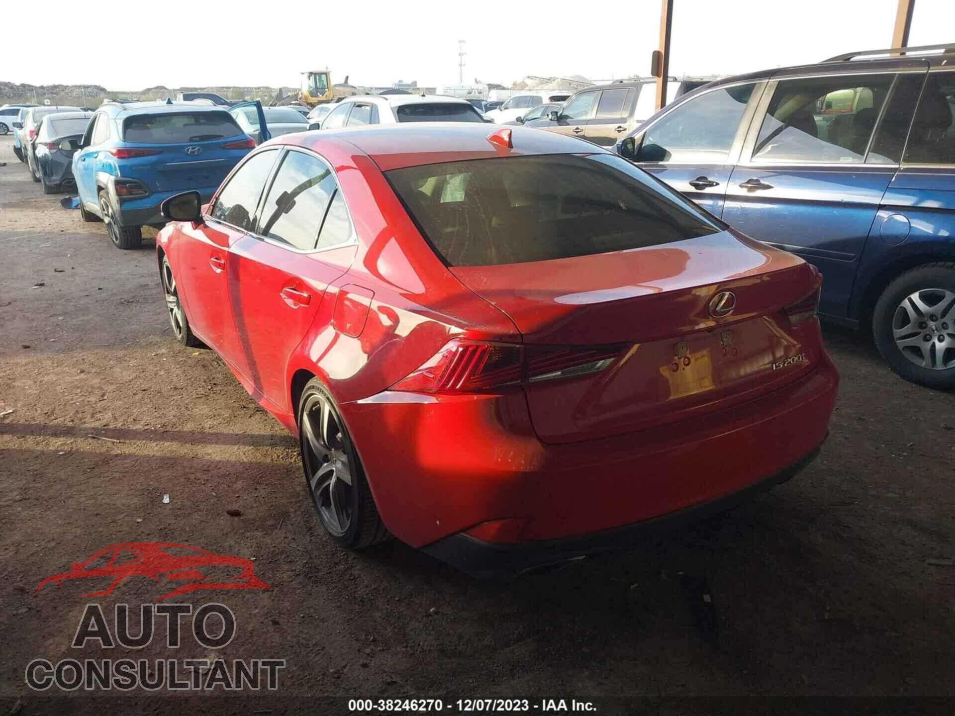 LEXUS IS 2017 - JTHBA1D25H5059355