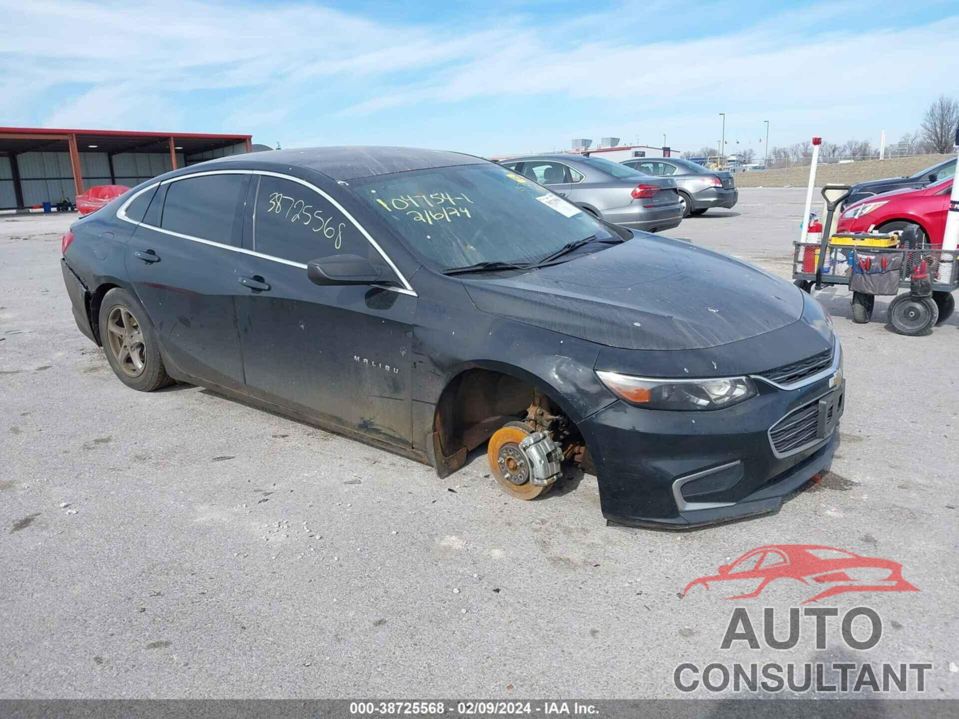 CHEVROLET MALIBU 2017 - 1G1ZB5ST3HF186477