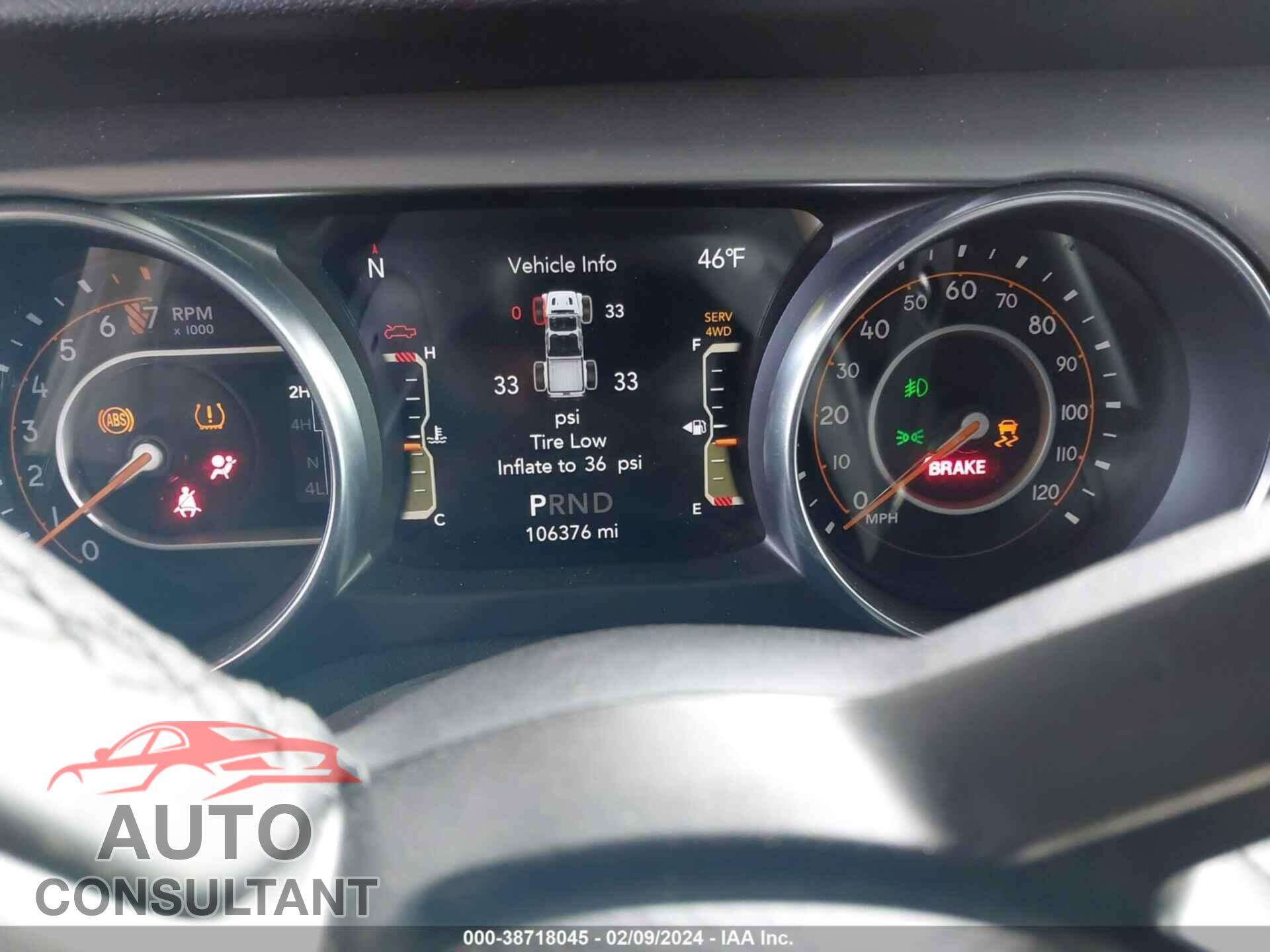 JEEP GLADIATOR 2020 - 1C6JJTAG3LL177442
