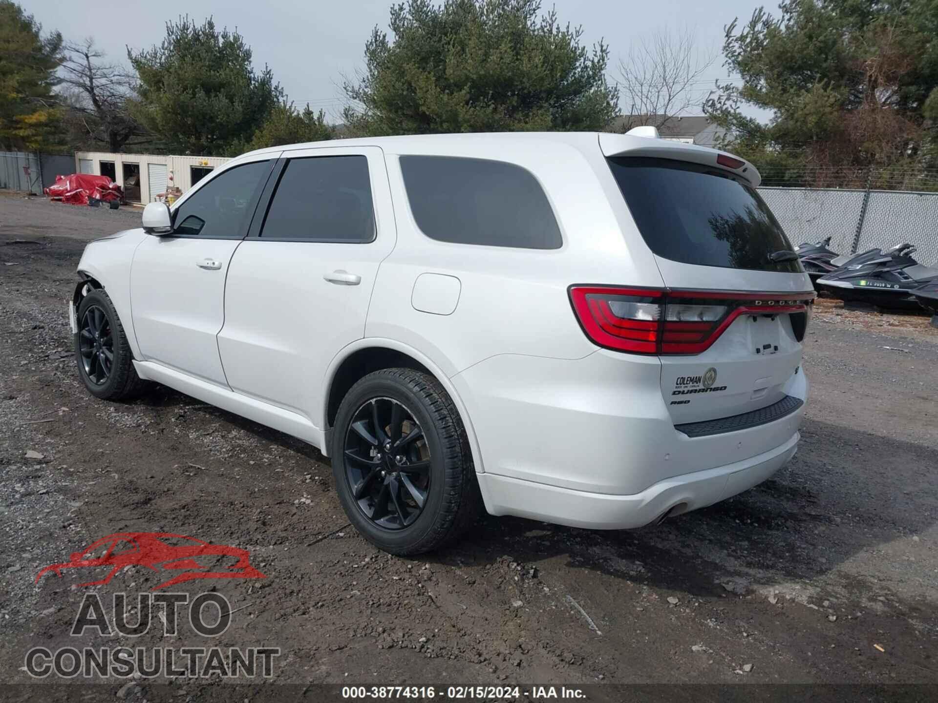 DODGE DURANGO 2017 - 1C4SDJCT2HC766671