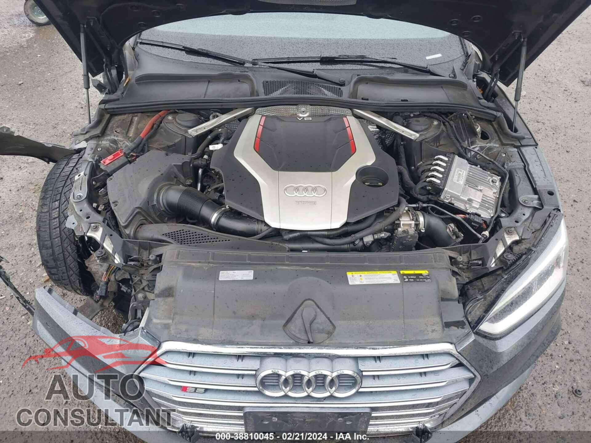 AUDI S5 2018 - WAUB4CF58JA046301