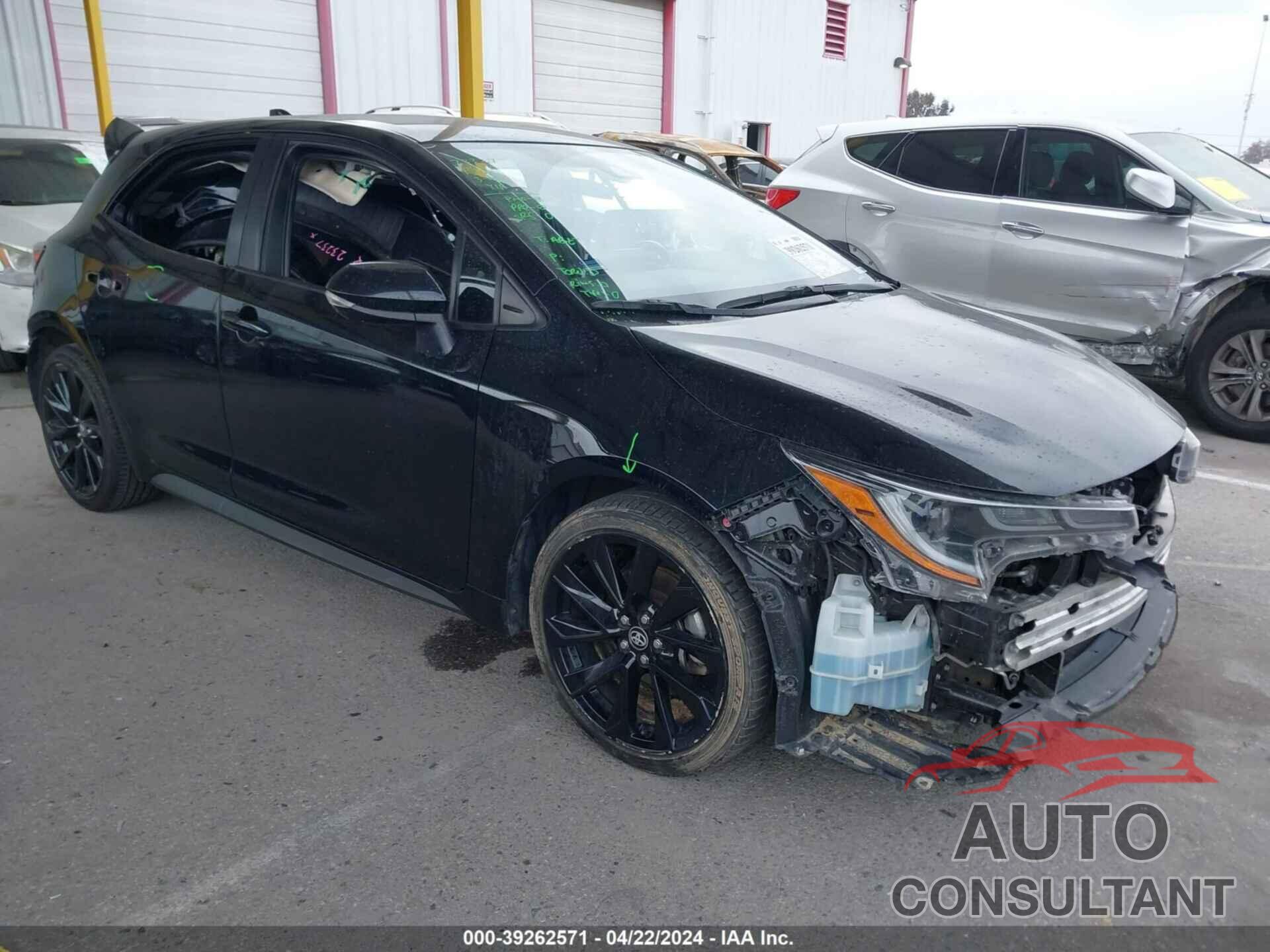 TOYOTA COROLLA 2020 - JTND4RBE8L3081265