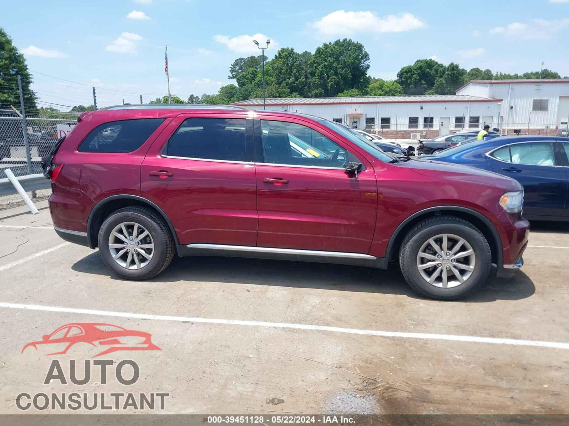 DODGE DURANGO 2017 - 1C4RDHAG4HC748444