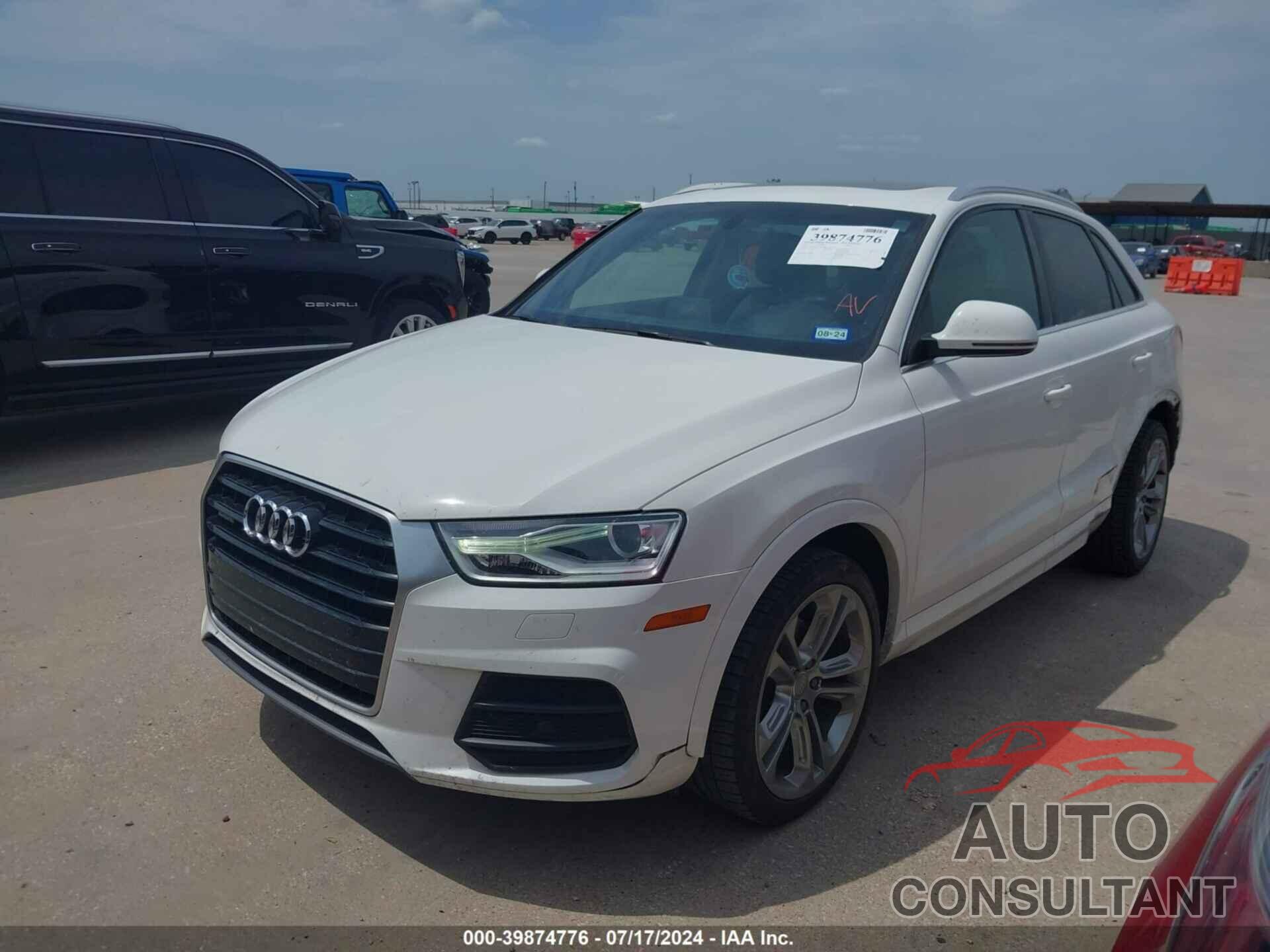 AUDI Q3 2016 - WA1EFCFS1GR024886