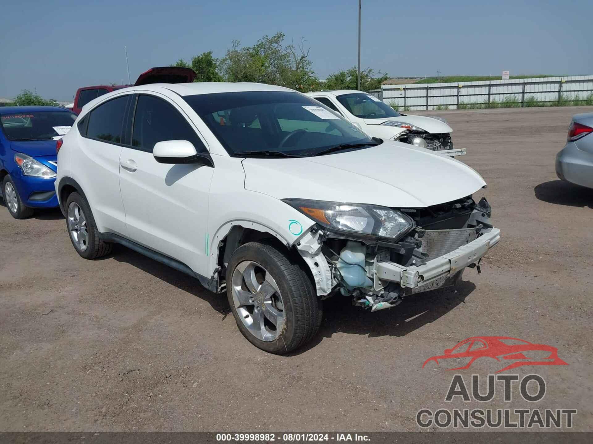 HONDA HR-V 2017 - 3CZRU5H36HM705055