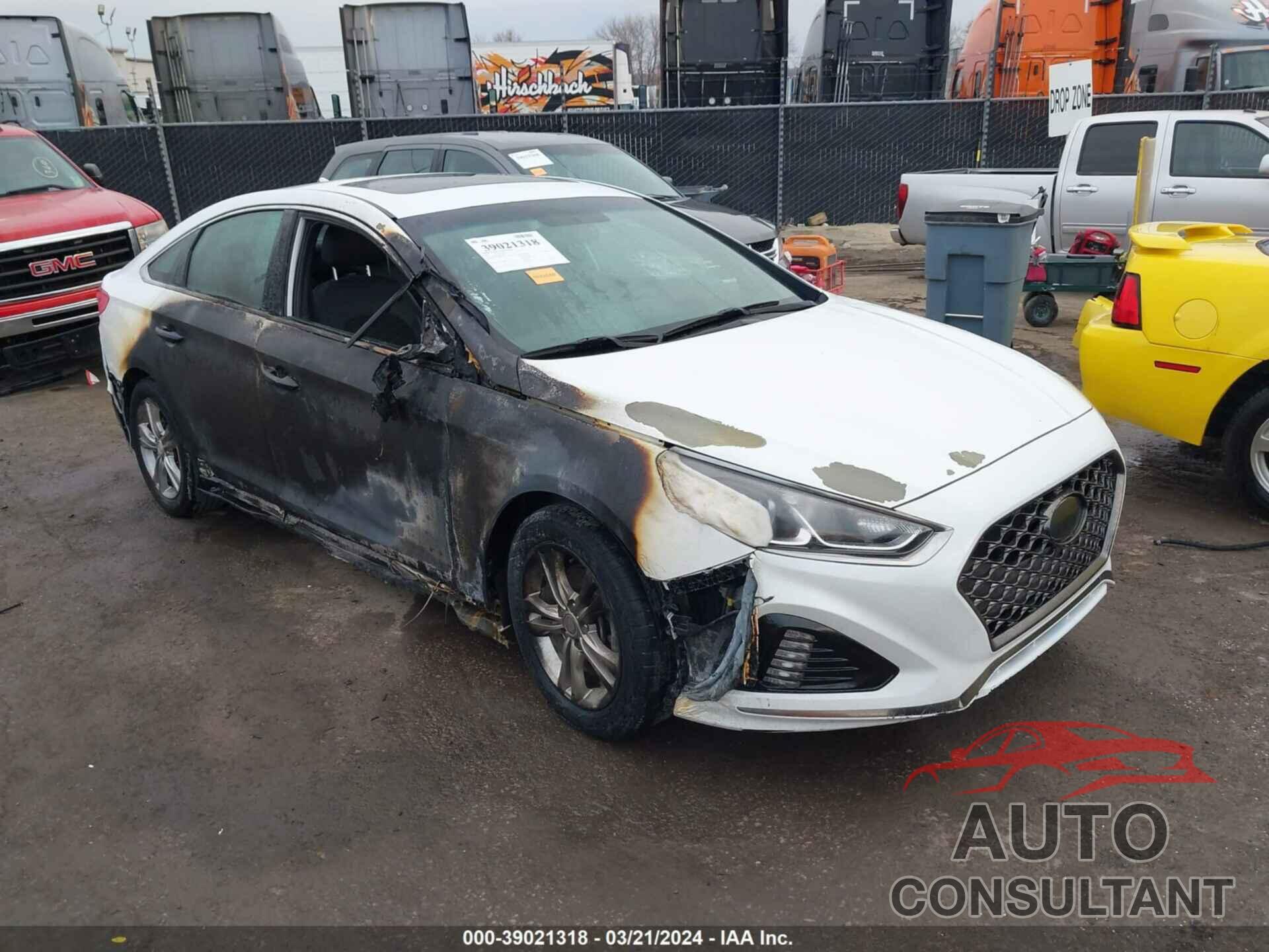 HYUNDAI SONATA 2018 - 5NPE34AF8JH710081