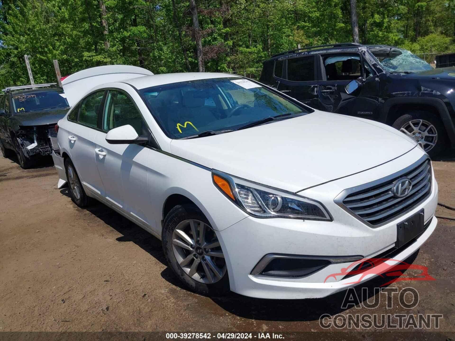 HYUNDAI SONATA 2016 - 5NPE24AFXGH405144