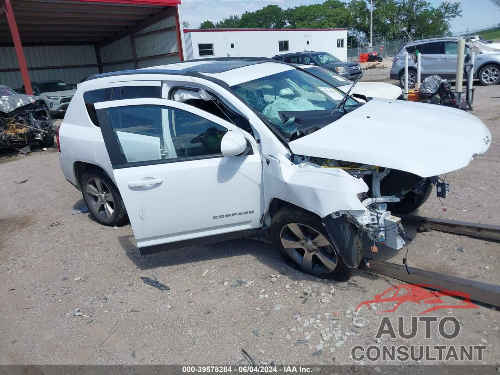 JEEP COMPASS 2017 - 1C4NJDEB7HD171725