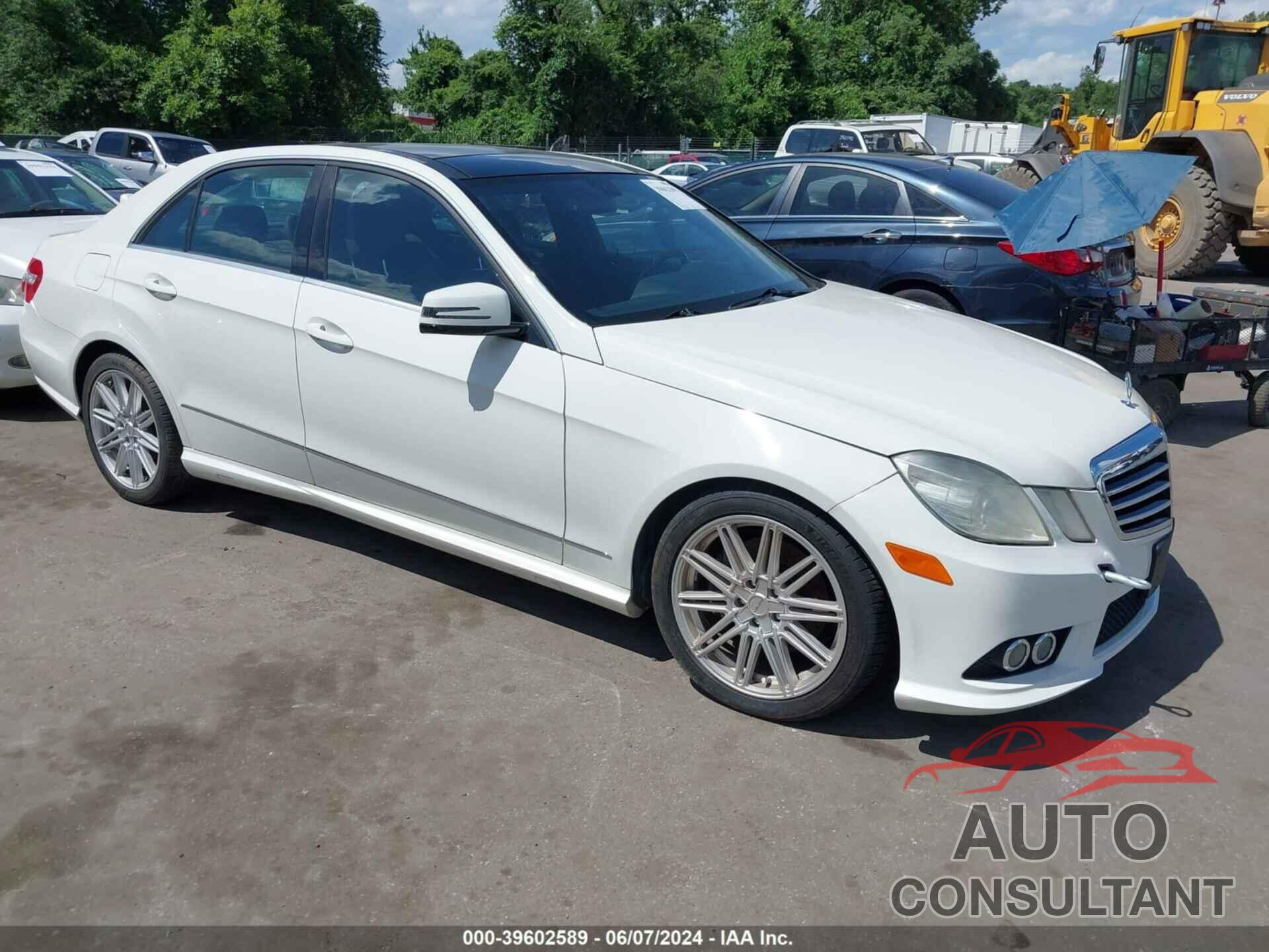 MERCEDES-BENZ E 350 2010 - WDDHF8HB6AA123440