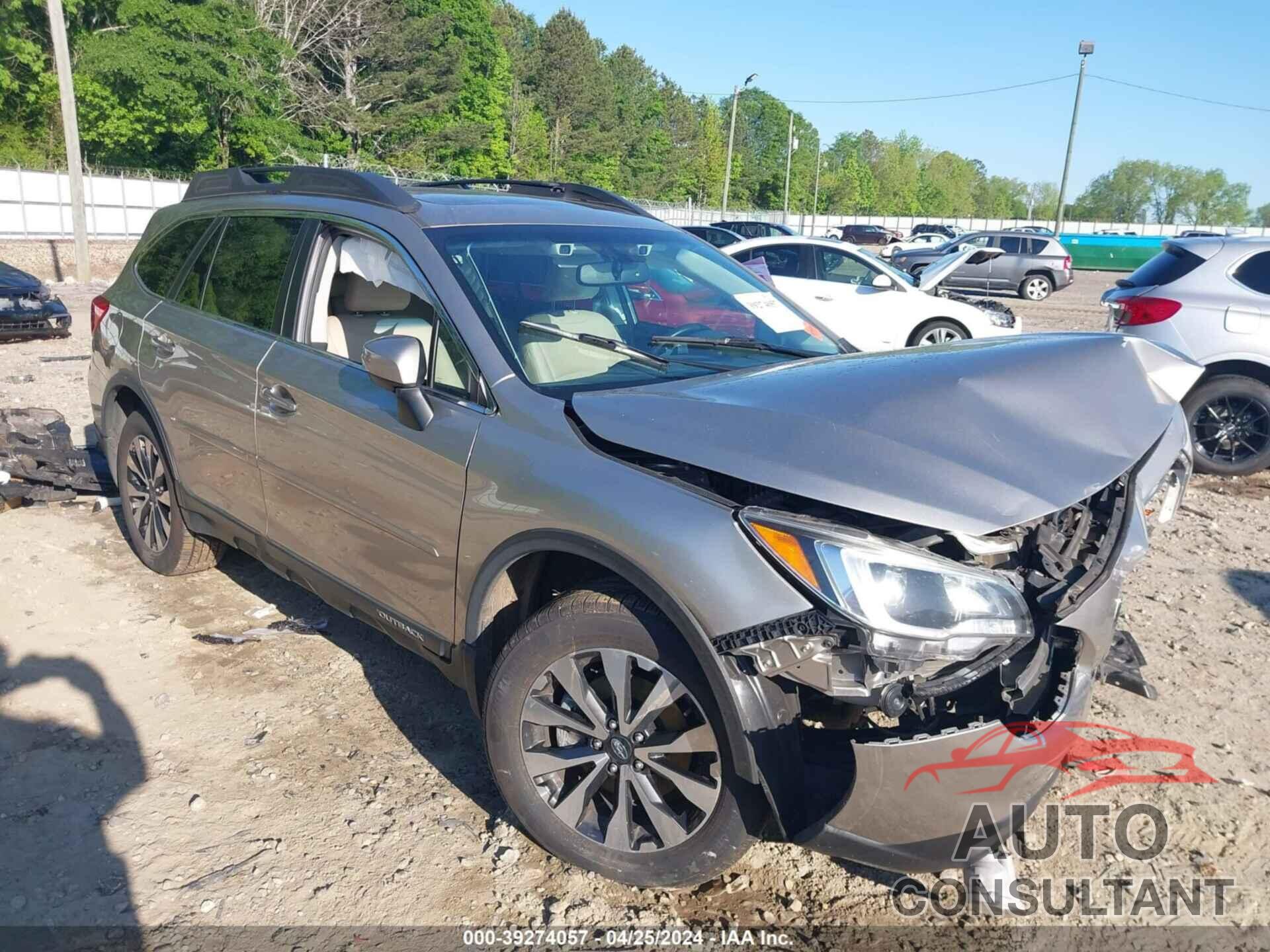 SUBARU OUTBACK 2016 - 4S4BSENC3G3234690