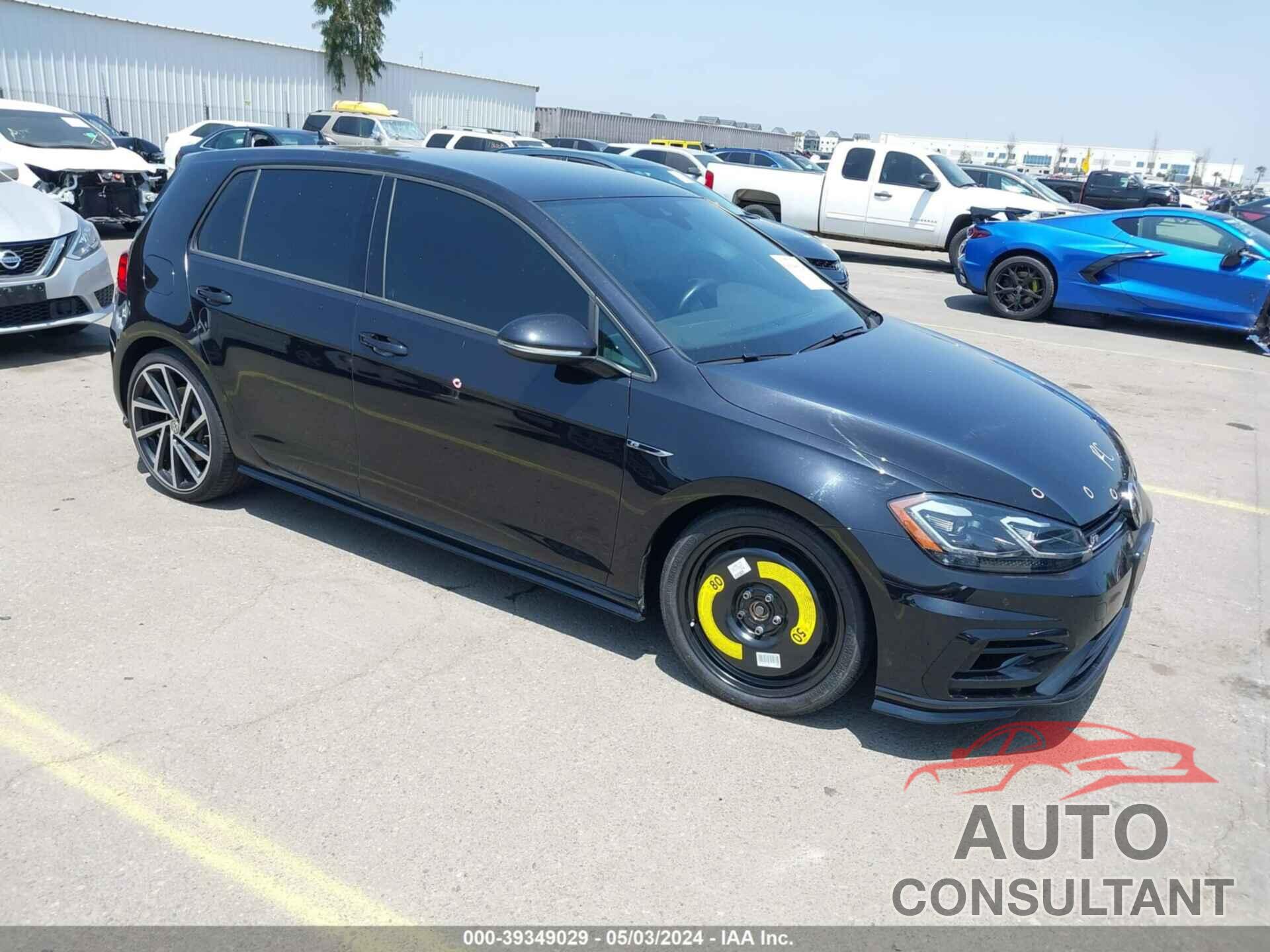 VOLKSWAGEN GOLF R 2018 - WVWWF7AU0JW201267