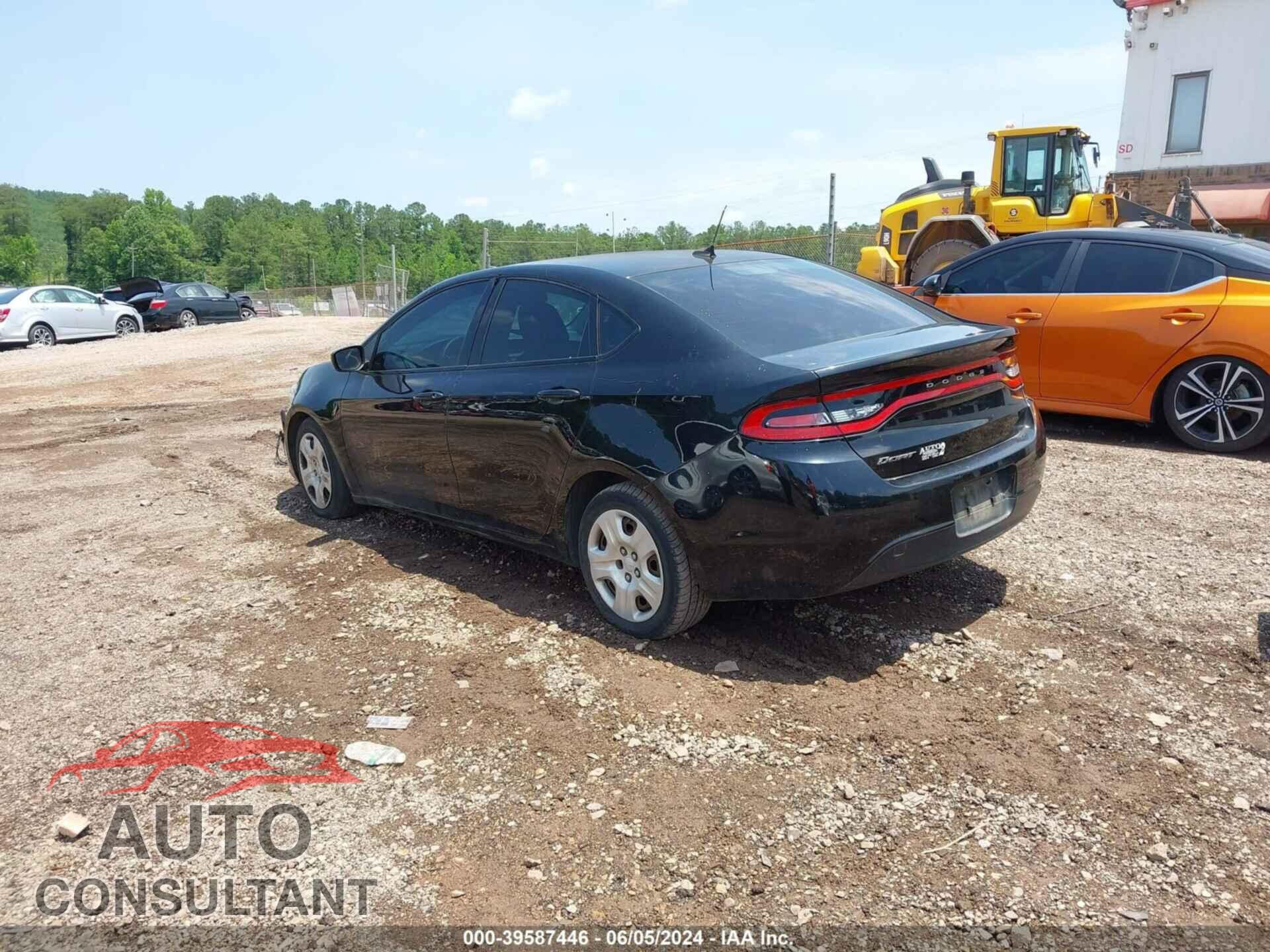 DODGE DART 2016 - 1C3CDFAA3GD736448