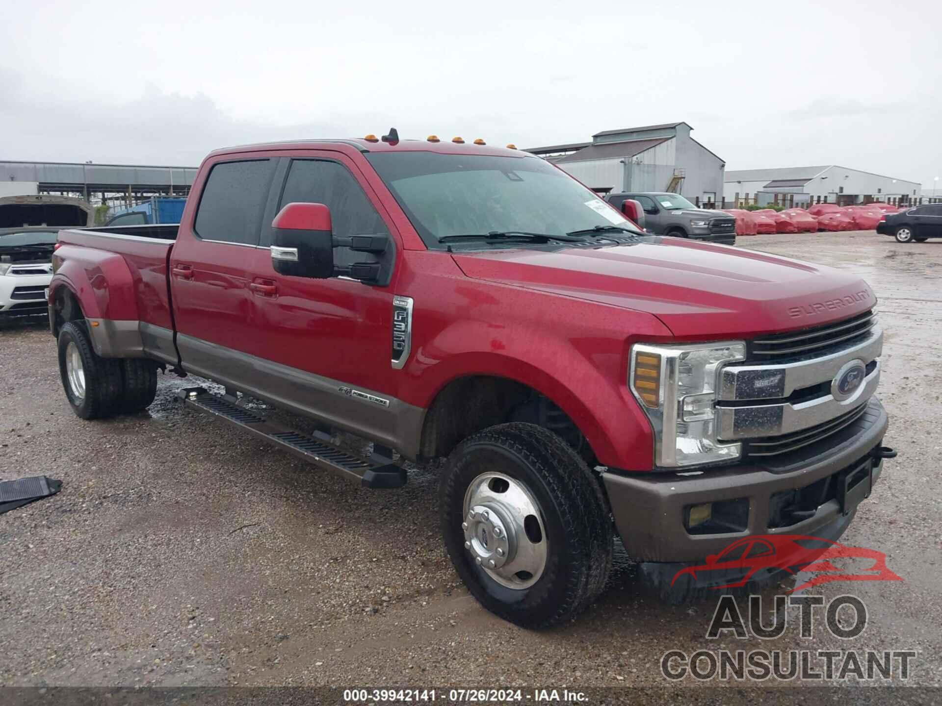 FORD F-350 2019 - 1FT8W3DT2KEC81134
