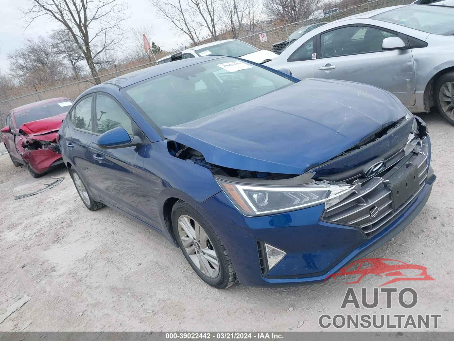HYUNDAI ELANTRA 2019 - 5NPD84LF7KH416229