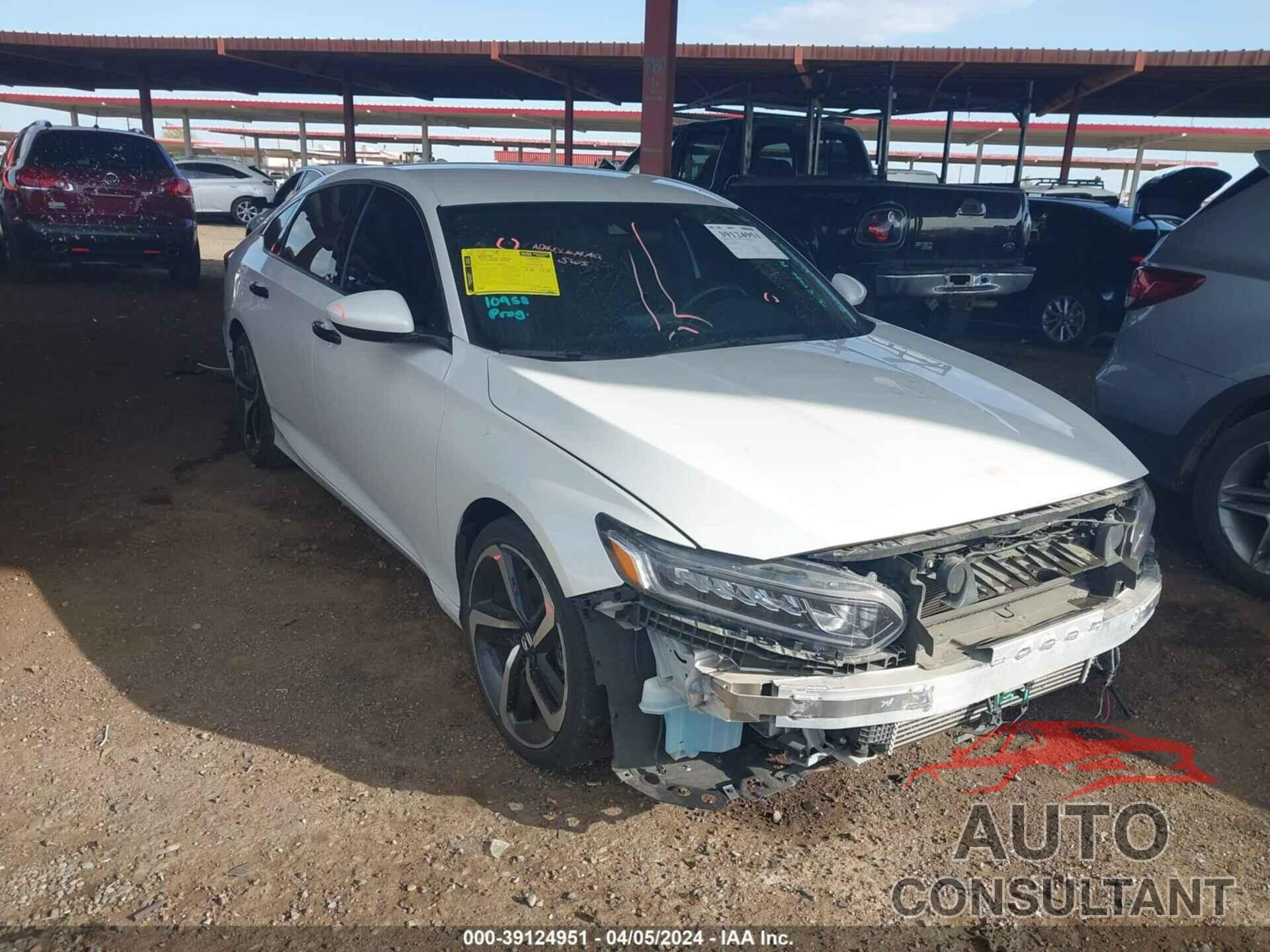 HONDA ACCORD 2019 - 1HGCV1F37KA089375
