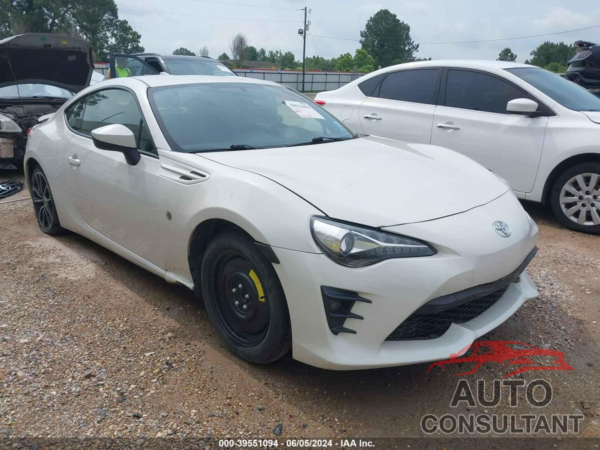 TOYOTA 86 2017 - JF1ZNAA18H8708926