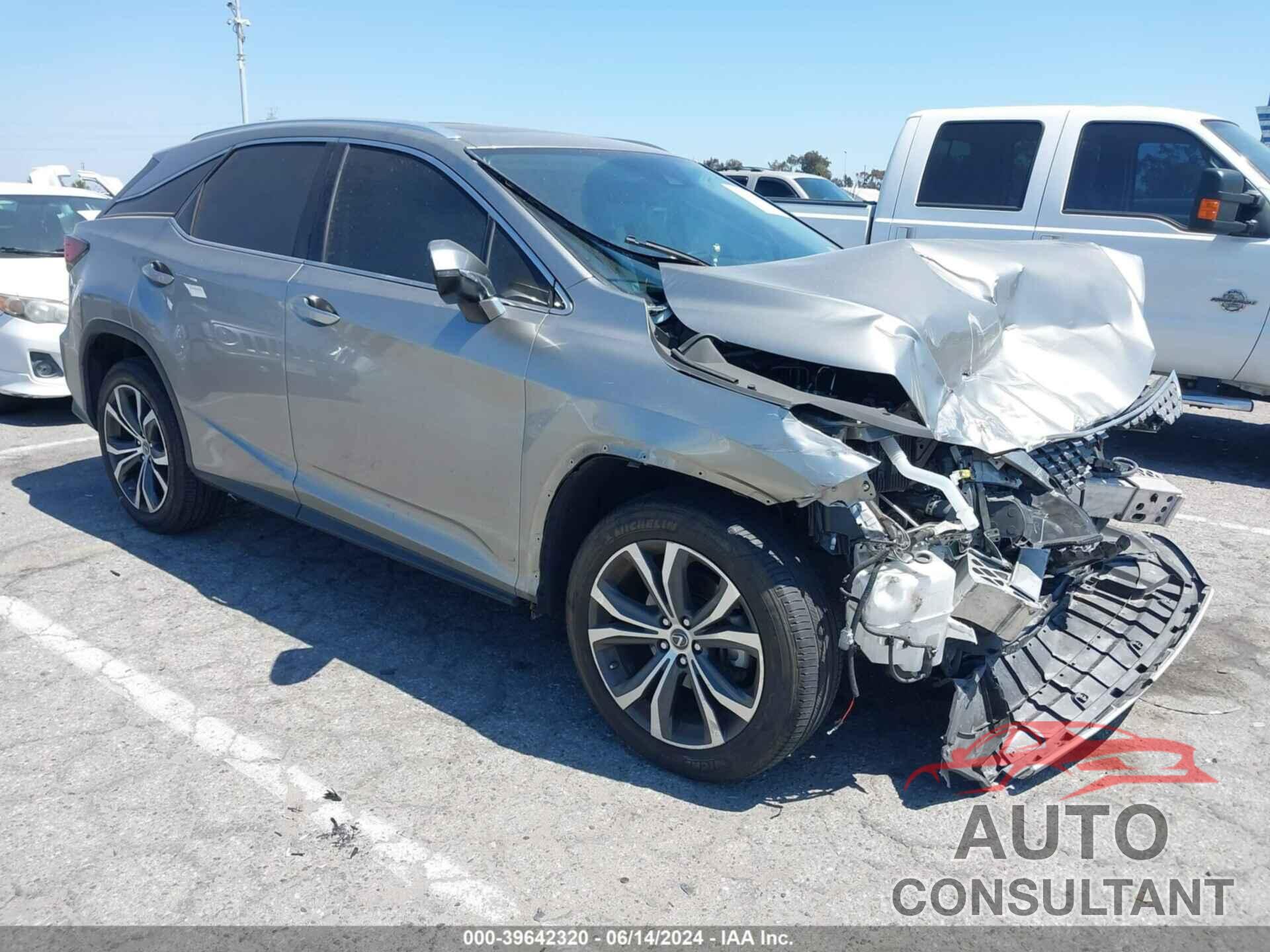 LEXUS RX 350 2022 - 2T2HZMAA9NC230202