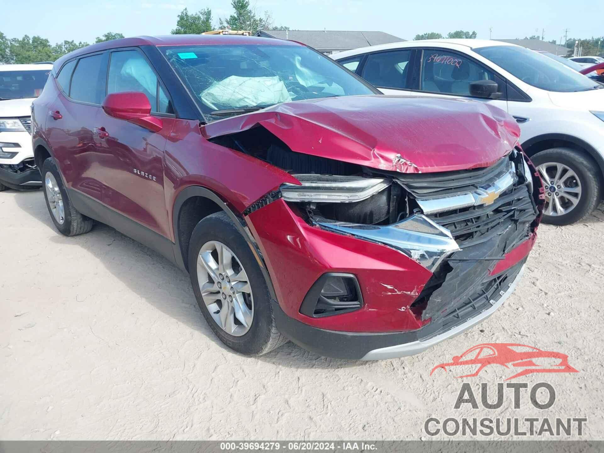 CHEVROLET BLAZER 2020 - 3GNKBCRS8LS662535